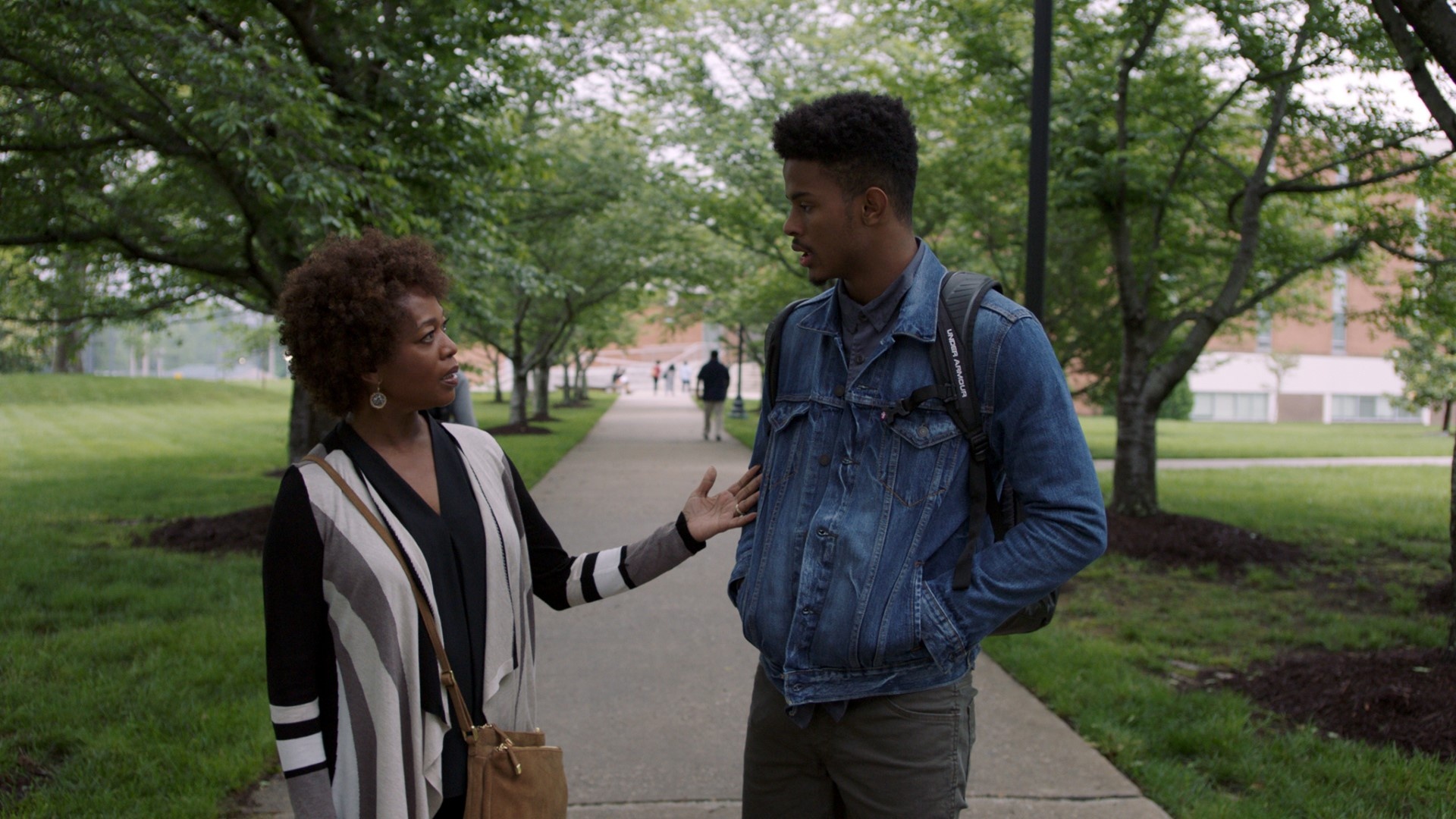 Alfre Woodard, Burning Sands movie, Trevor Jackson, Character duo, 1920x1080 Full HD Desktop