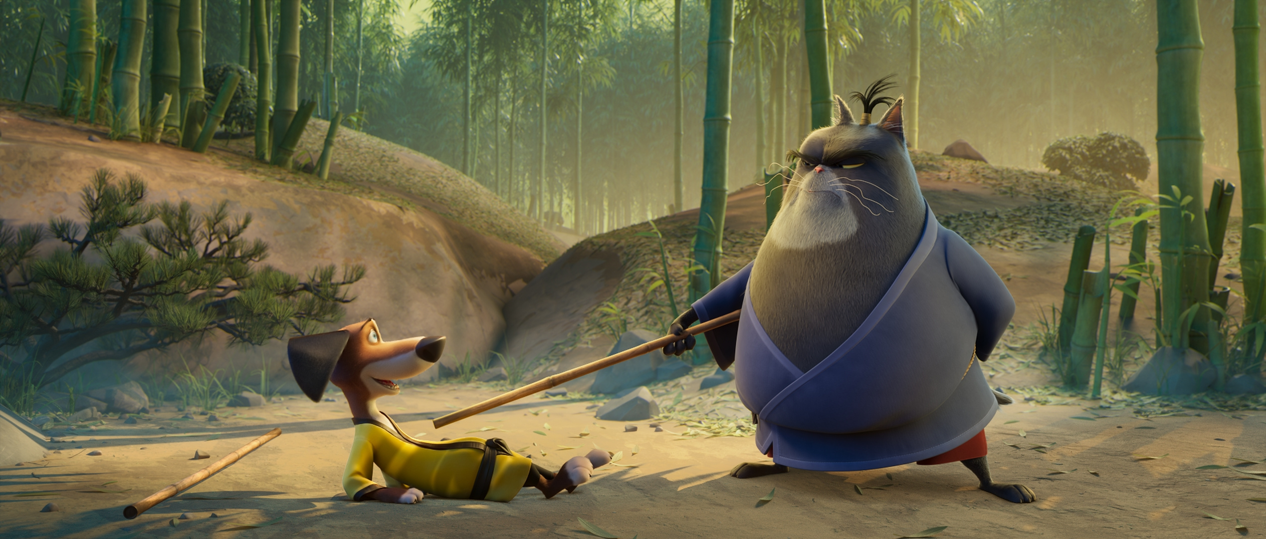 New trailer of Paws of Fury, Samuel L. Jackson, 2540x1080 Dual Screen Desktop