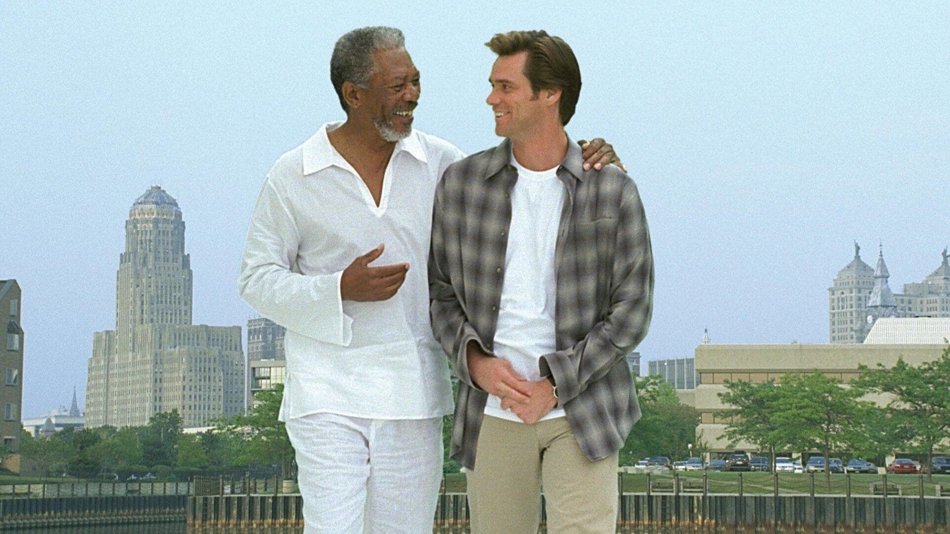 Bruce Almighty, Backdrops, Movie database, Jim Carrey film, 1920x1080 Full HD Desktop