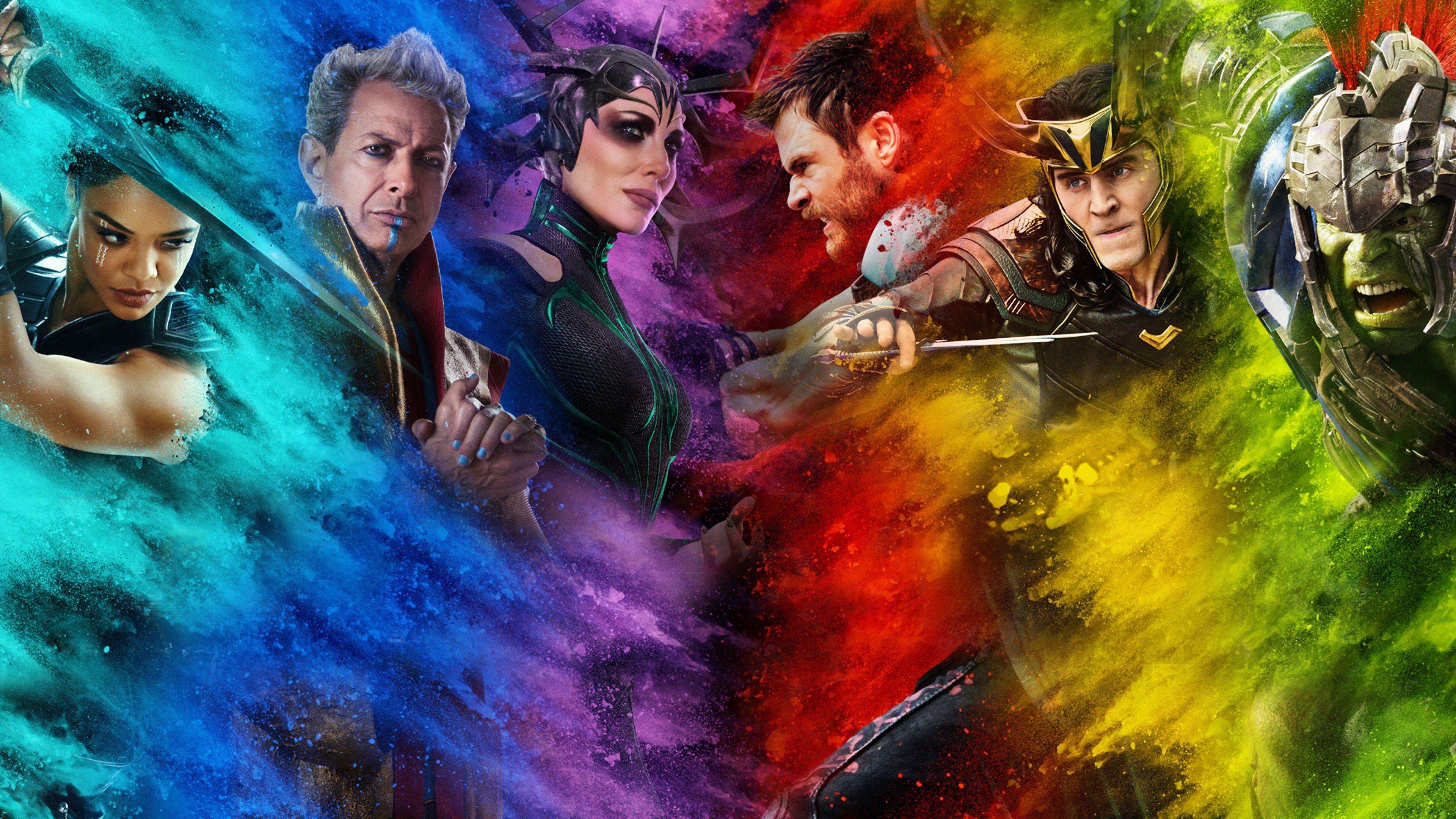 Thor Ragnarok, Characters, Valkyrie, Marvel, 3840x2160 4K Desktop