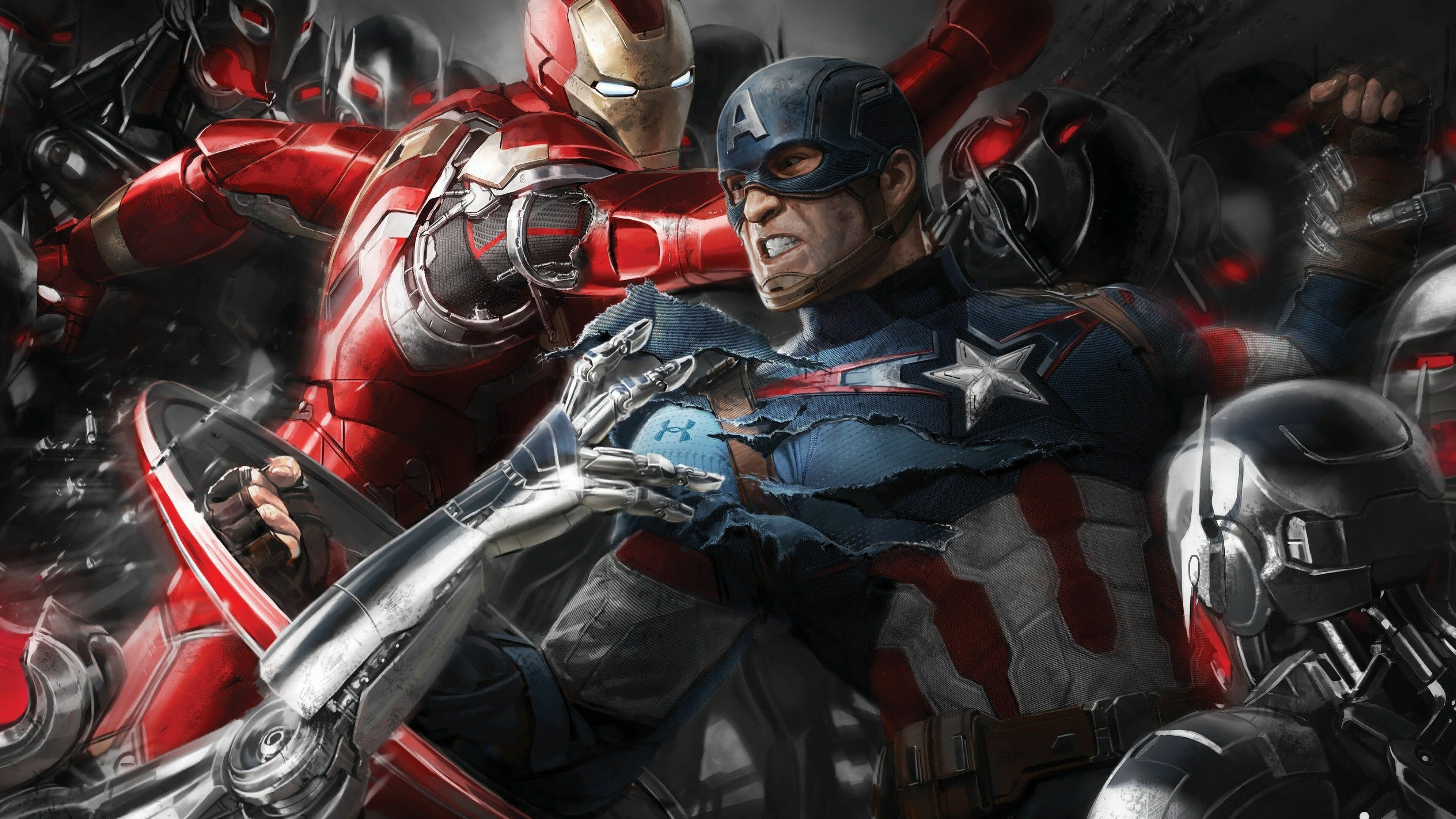 Marvel Heroes, Superhero wallpapers, 4K resolution, Stunning visuals, 3840x2160 4K Desktop