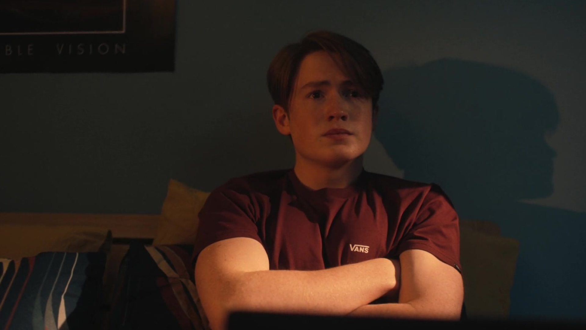 Heartstopper series, Kit Connor's Vans t-shirt, Nick Nelson, Episode 6, 1920x1080 Full HD Desktop