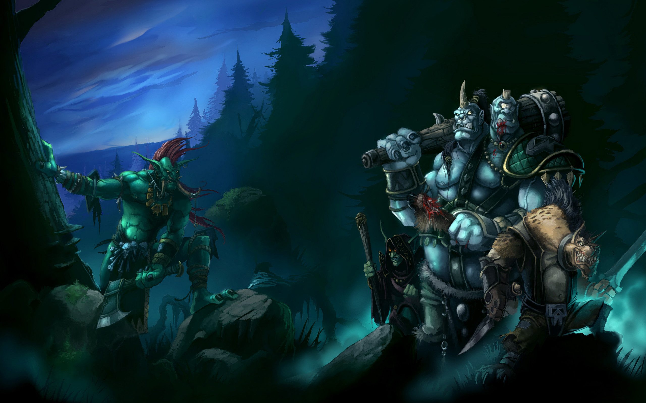 World of Warcraft, Exotic landscapes, Widescreen fantasy, Epic adventure, 2560x1600 HD Desktop