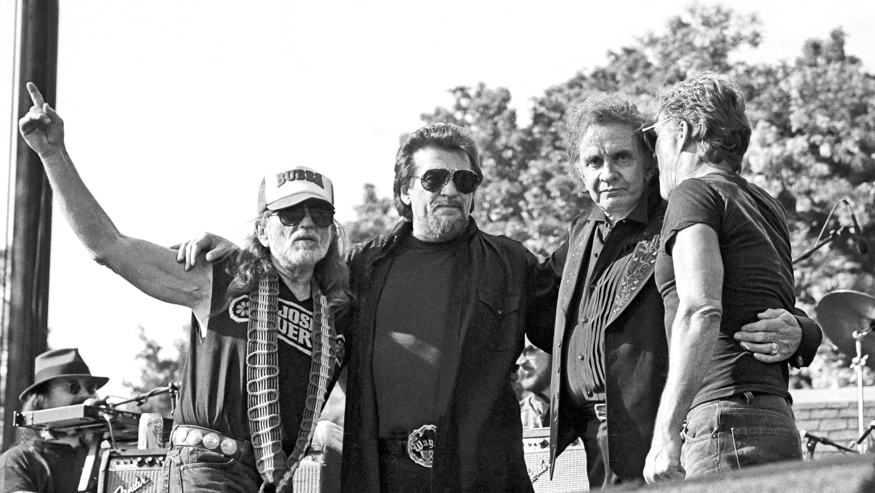 The Highwaymen, Johnny Cash Wallpaper, 3000x1690 HD Desktop