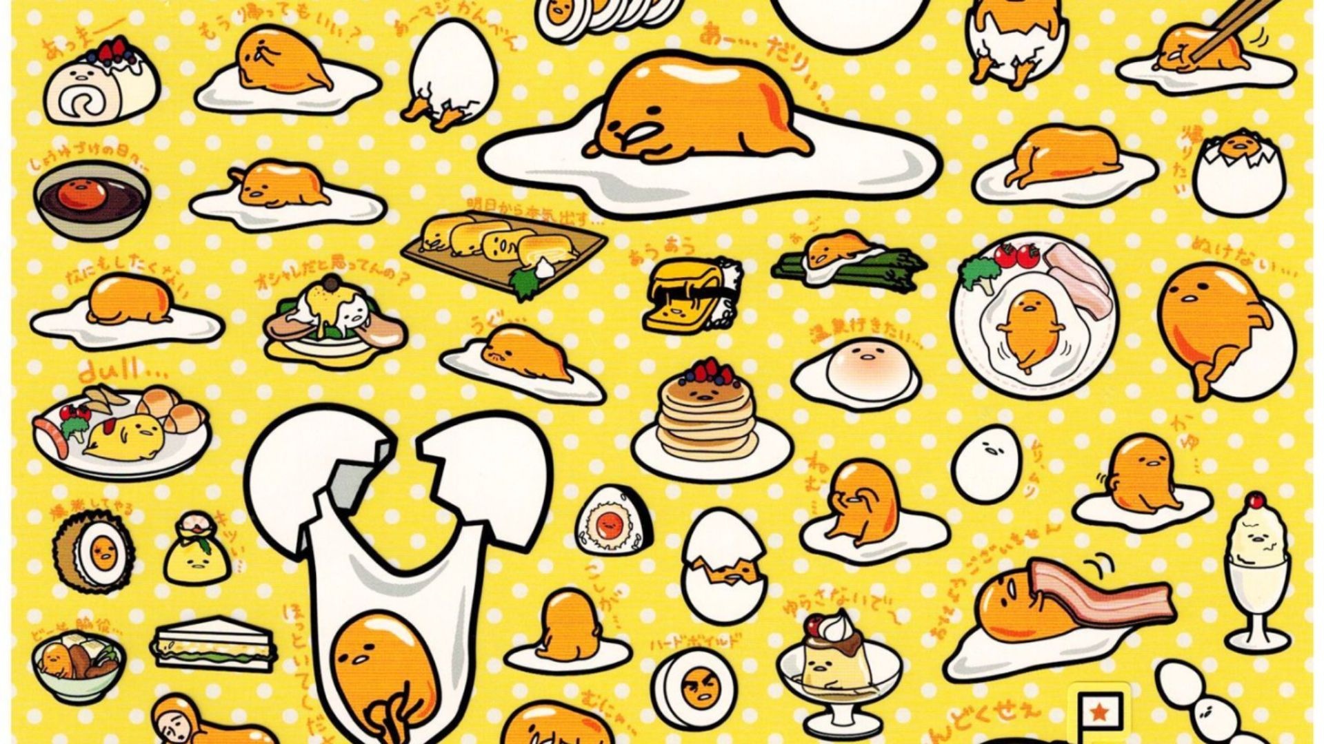 Gudetama, Best Gudetama backgrounds, Download, 1920x1080 Full HD Desktop