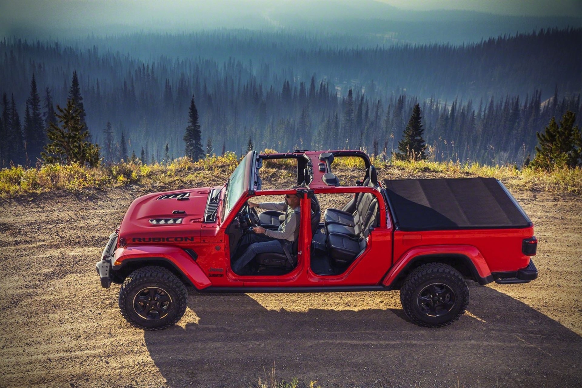 Jeep Gladiator, Auto, Mud, Transport competence, 1920x1290 HD Desktop