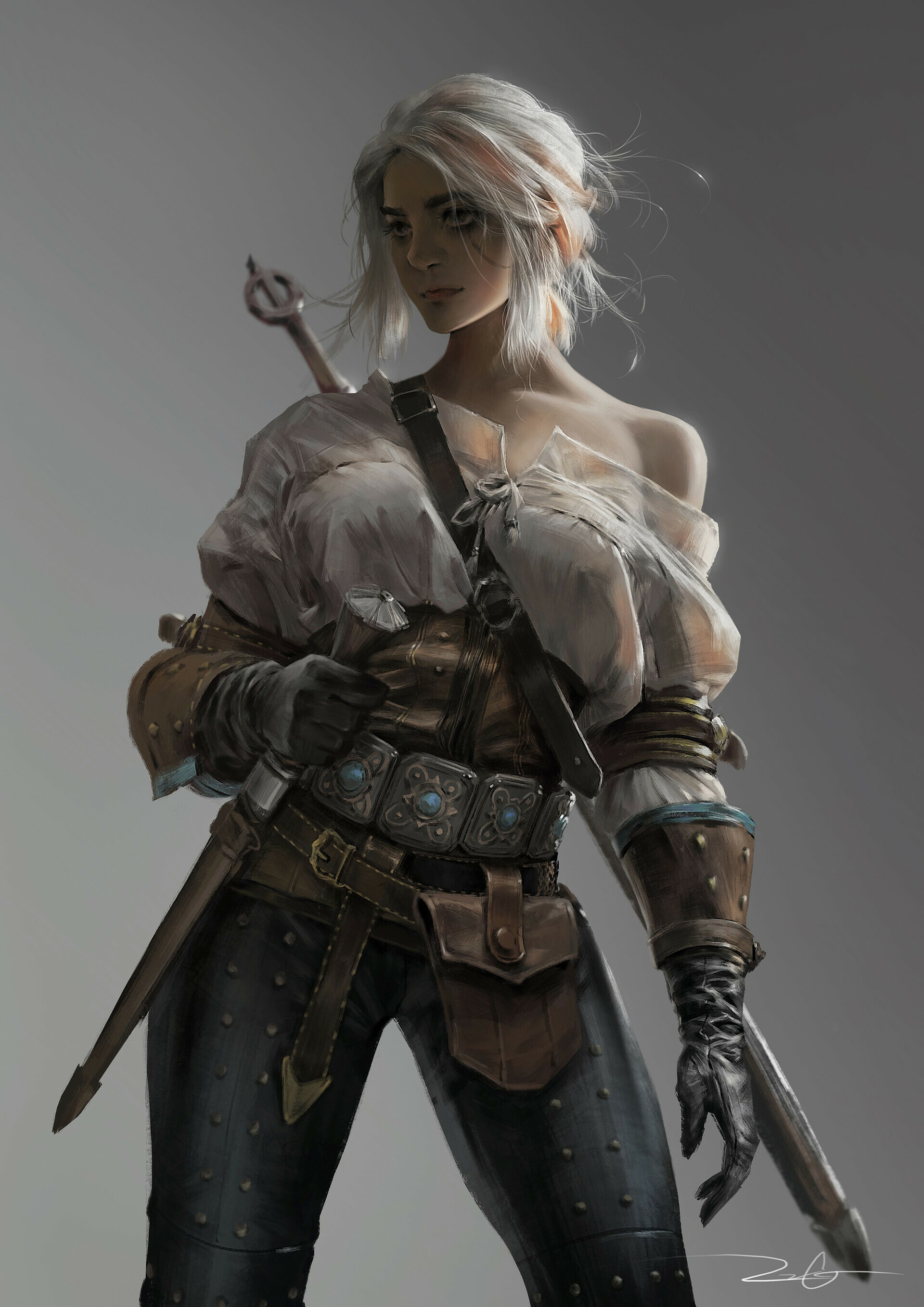 Cirilla, The Witcher Wallpaper, 1920x2720 HD Phone