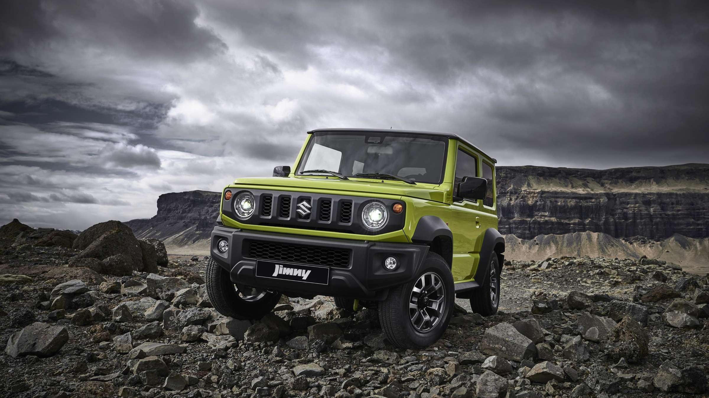 Suzuki Jimny, Compact SUV, Off-road capability, Reliable and efficient, 2400x1350 HD Desktop