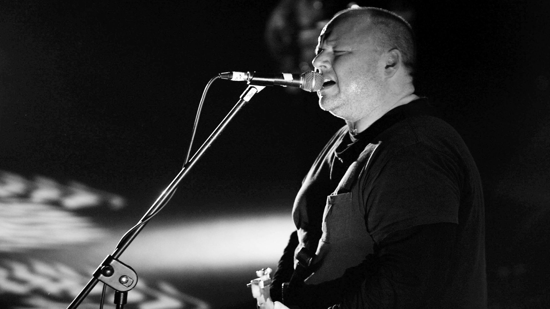 Black Francis, Pixies, Black and White, 1920x1080 Full HD Desktop