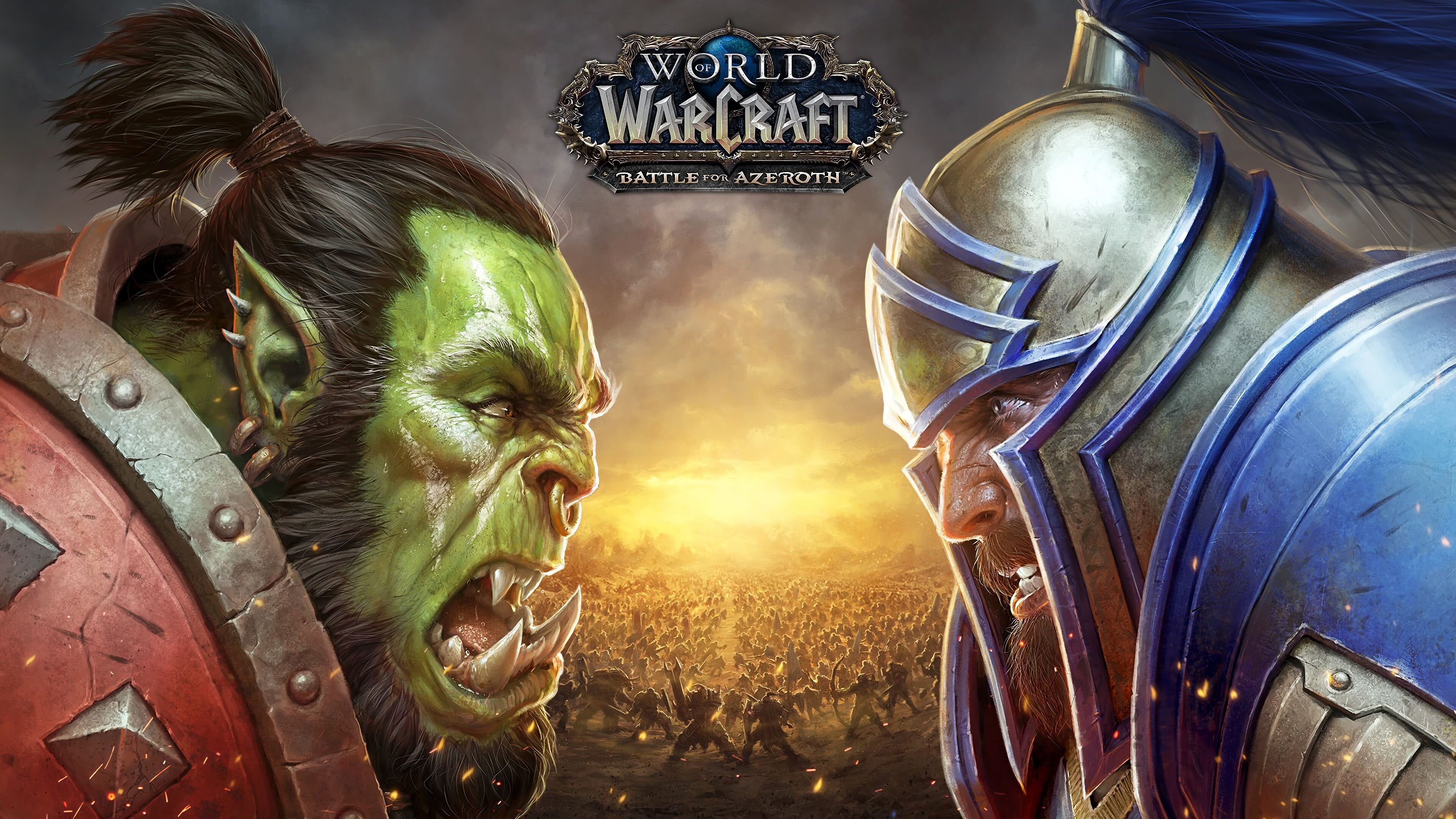 Battle For Azeroth, World of Warcraft Wallpaper, 3840x2160 4K Desktop