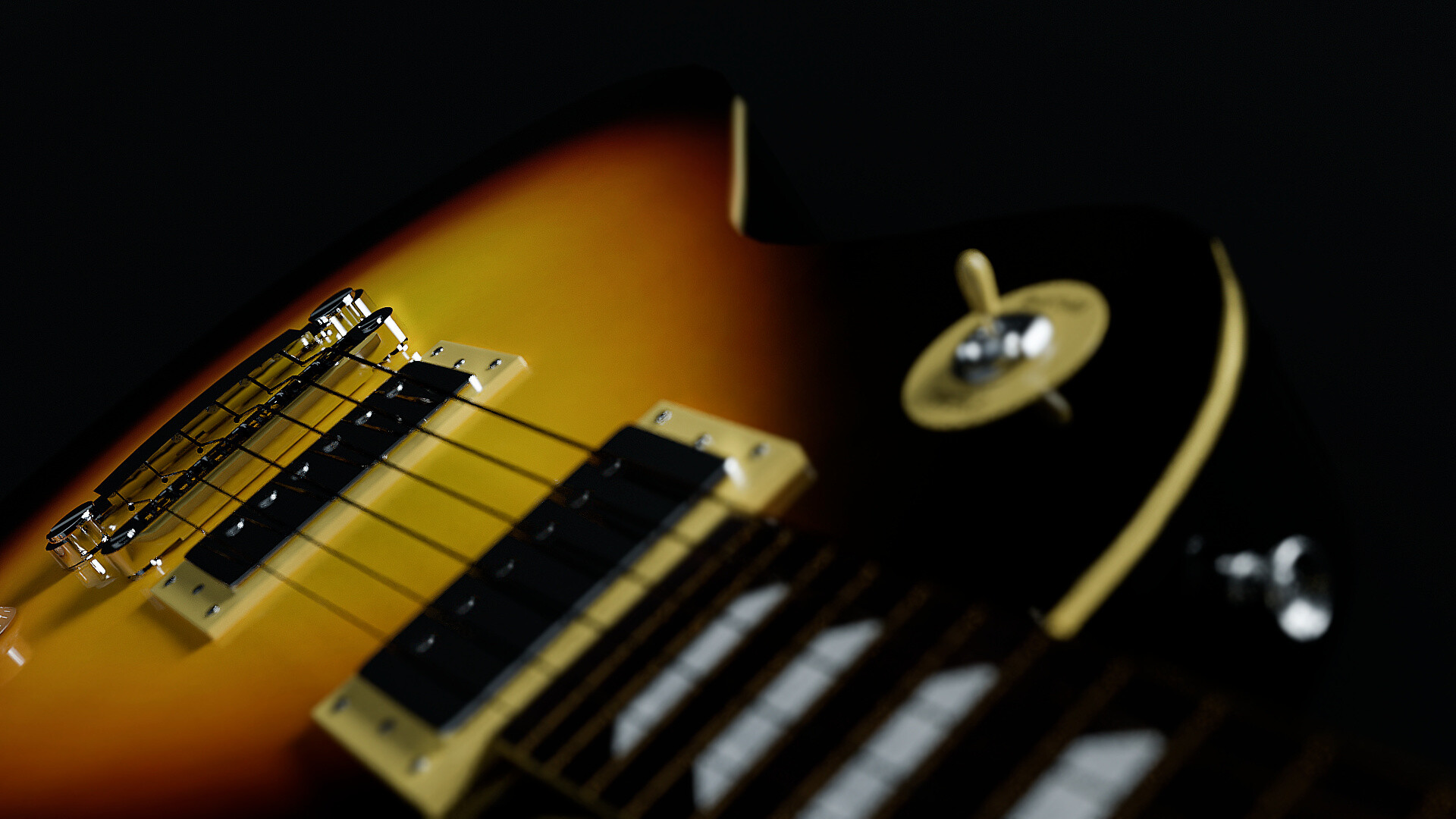 Les Paul Standard November Burst, Gibson Guitars Wallpaper, 1920x1080 Full HD Desktop