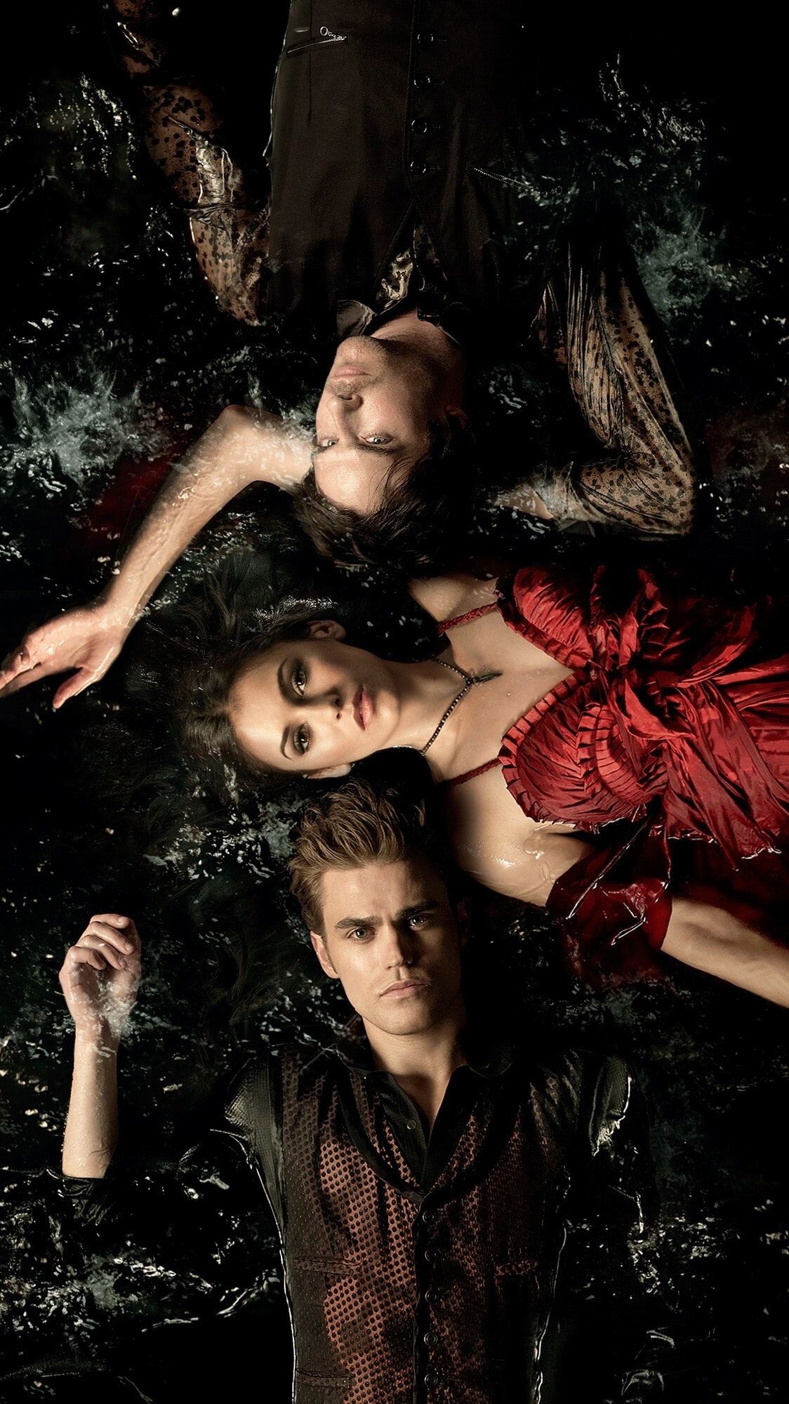 Vampire Diaries series, Dark and brooding, Immortal creatures, Gothic atmosphere, 1130x2000 HD Phone