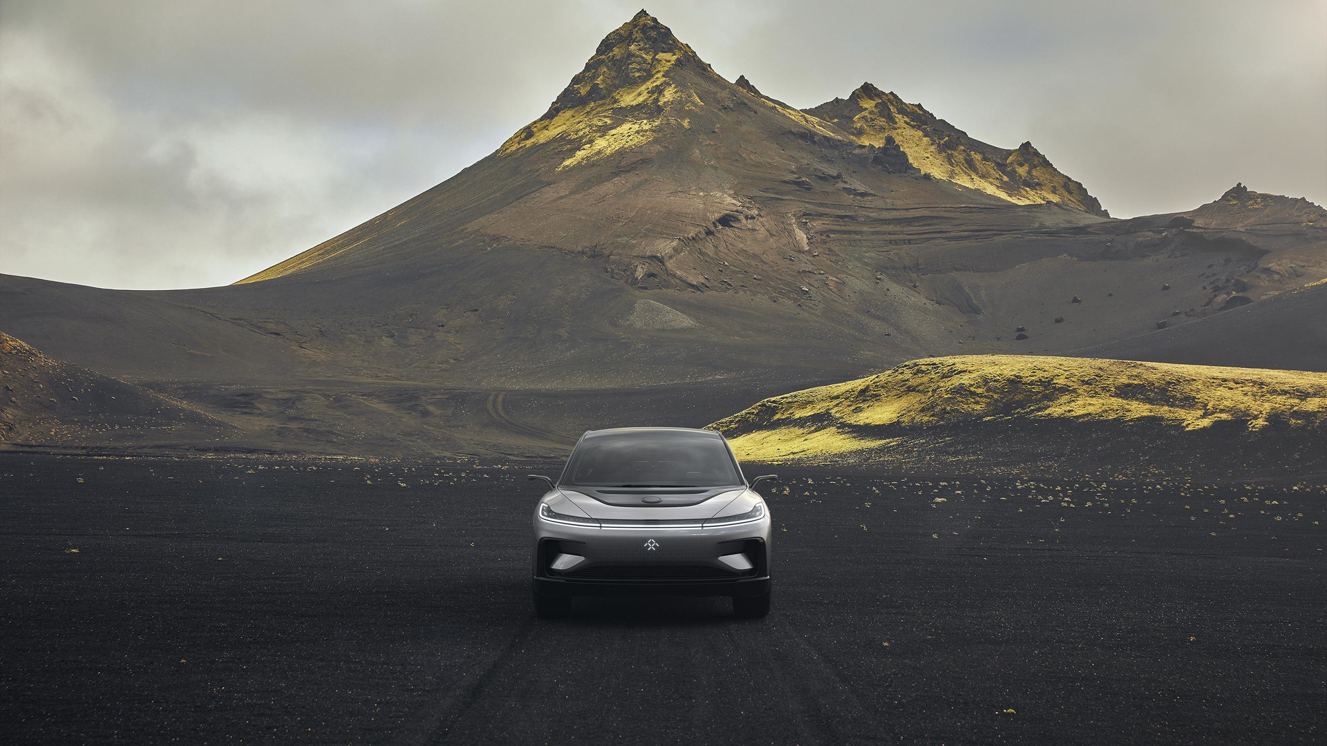 Volcano, Faraday Future Wallpaper, 1920x1080 Full HD Desktop