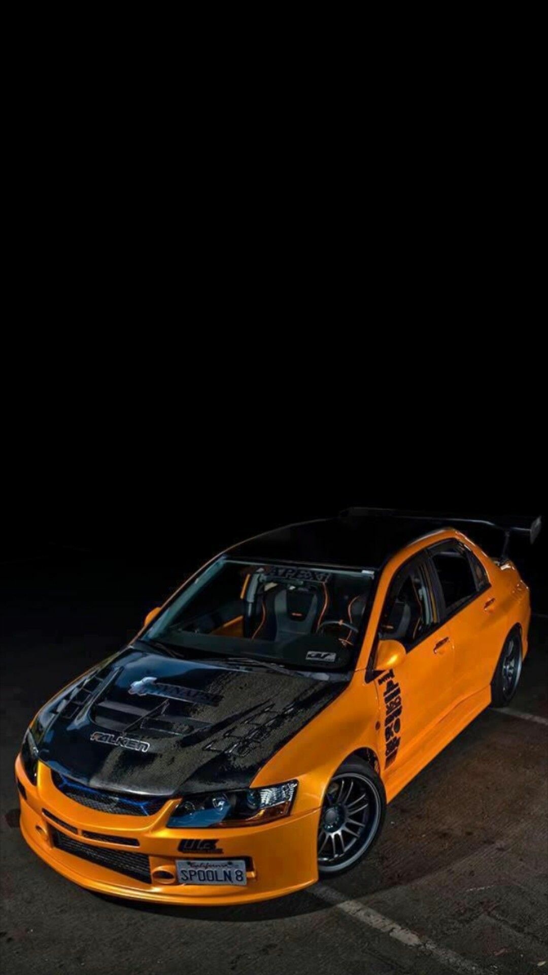 Mitsubishi Evolution, Car iPhone wallpaper, Speed demon, Automotive art, 1080x1920 Full HD Phone