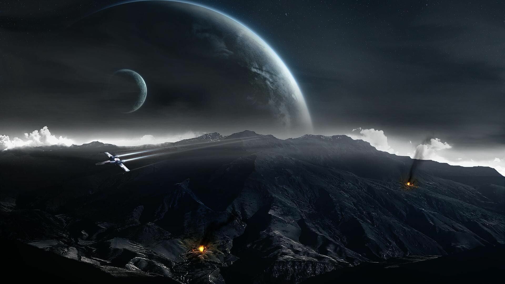 Star Wars wallpapers, Imgur, Dark planet, Planets, 1920x1080 Full HD Desktop