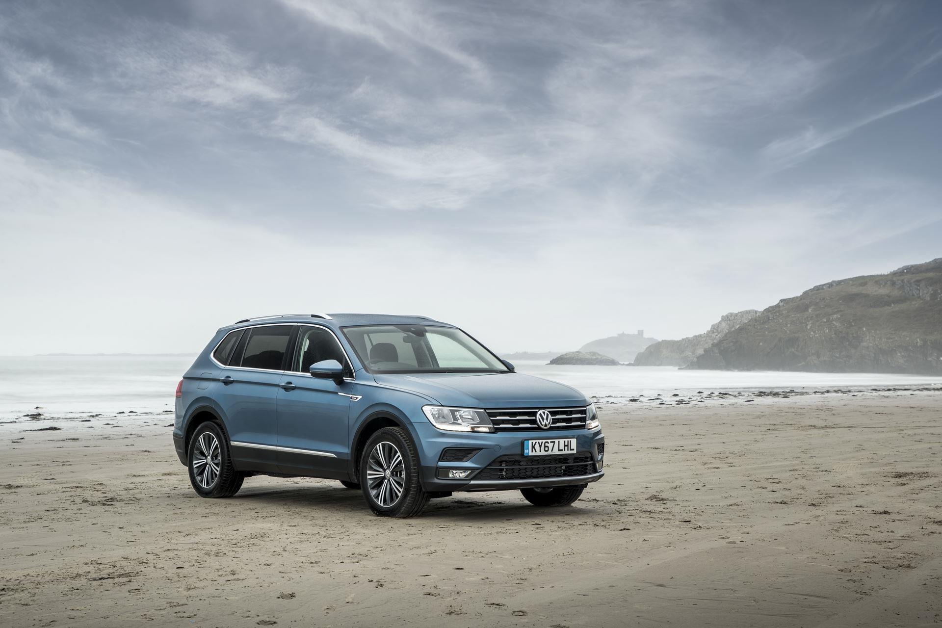 Volkswagen Tiguan, Allspace model, HD wallpapers, Drivespark, 1920x1280 HD Desktop