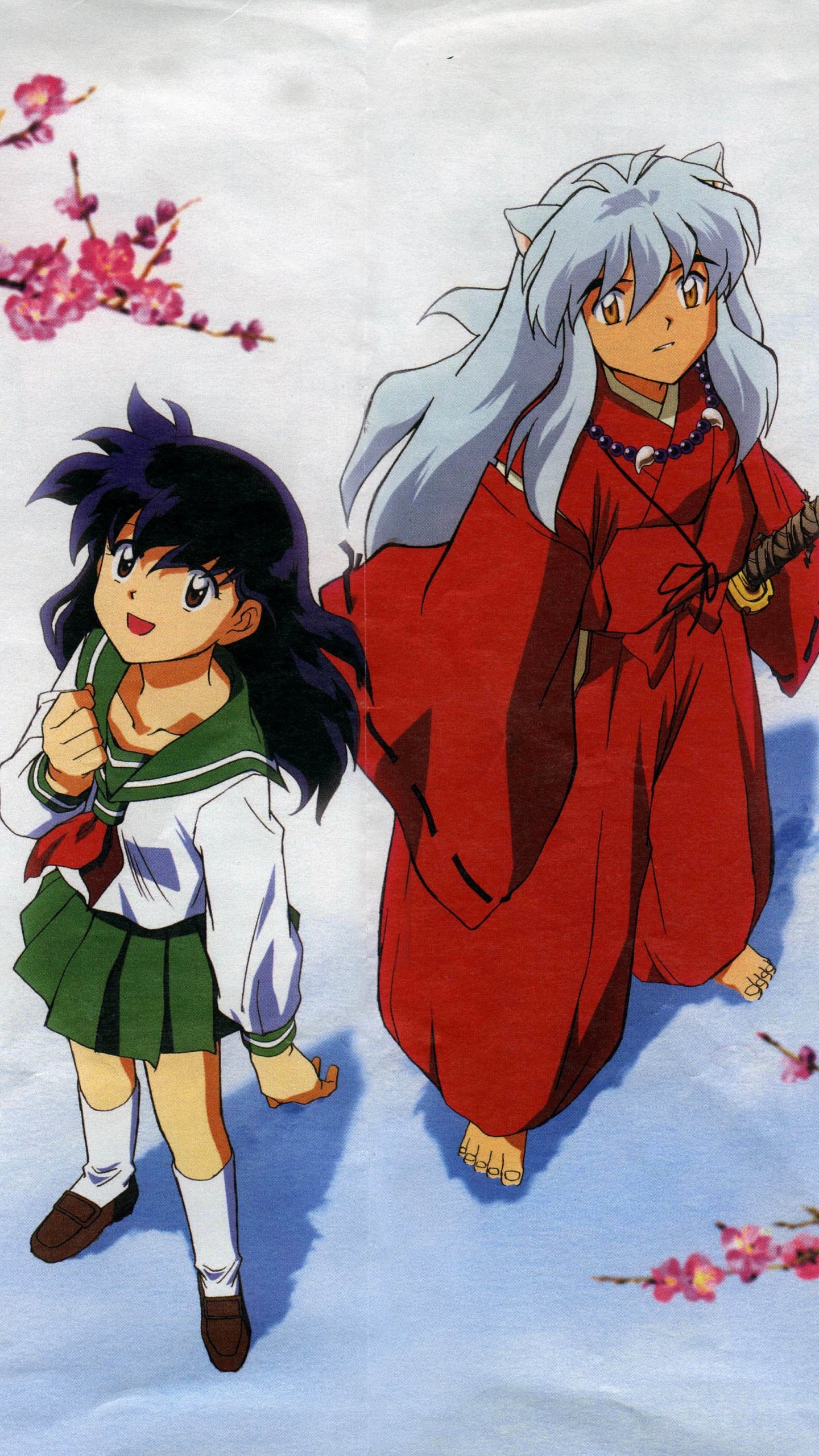 Anime InuYasha, Time-travel adventures, Emotional storytelling, Legendary anime series, 1440x2560 HD Phone