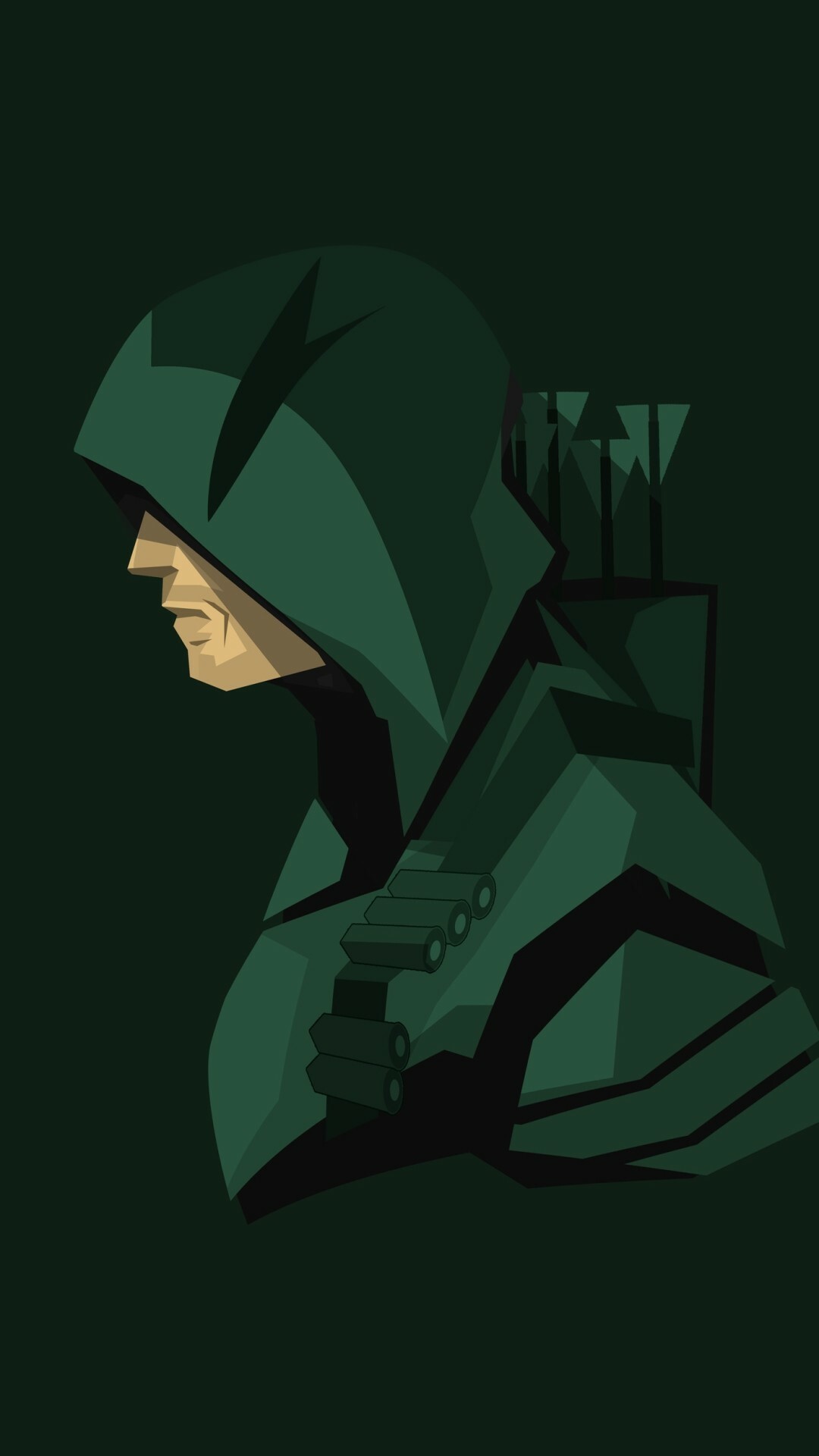 Green Arrow, iPhone wallpapers, Heroic vigilante, On your home screen, 1080x1920 Full HD Phone