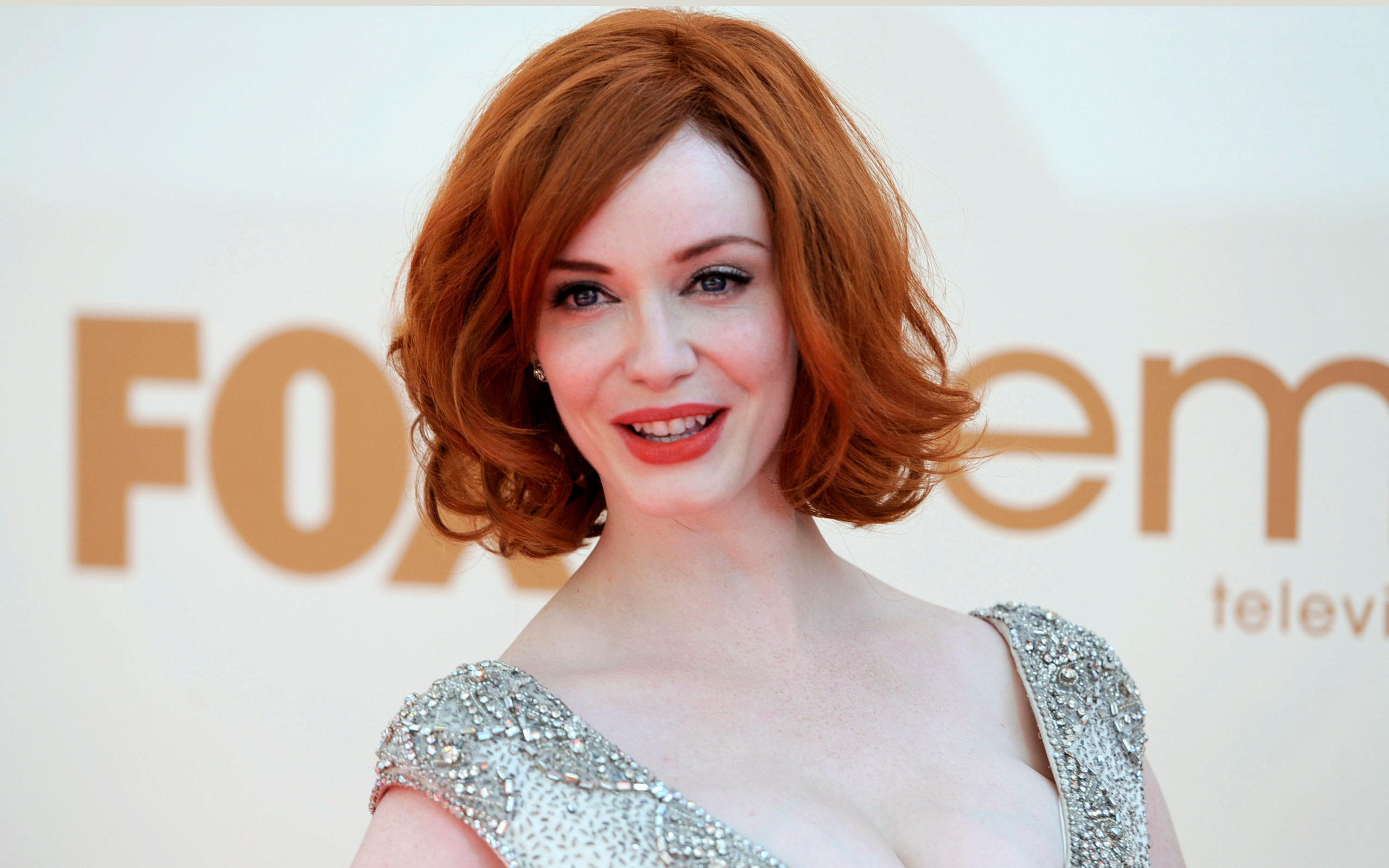 Christina Hendricks, Actress, Redheads, Movies, 2880x1800 HD Desktop