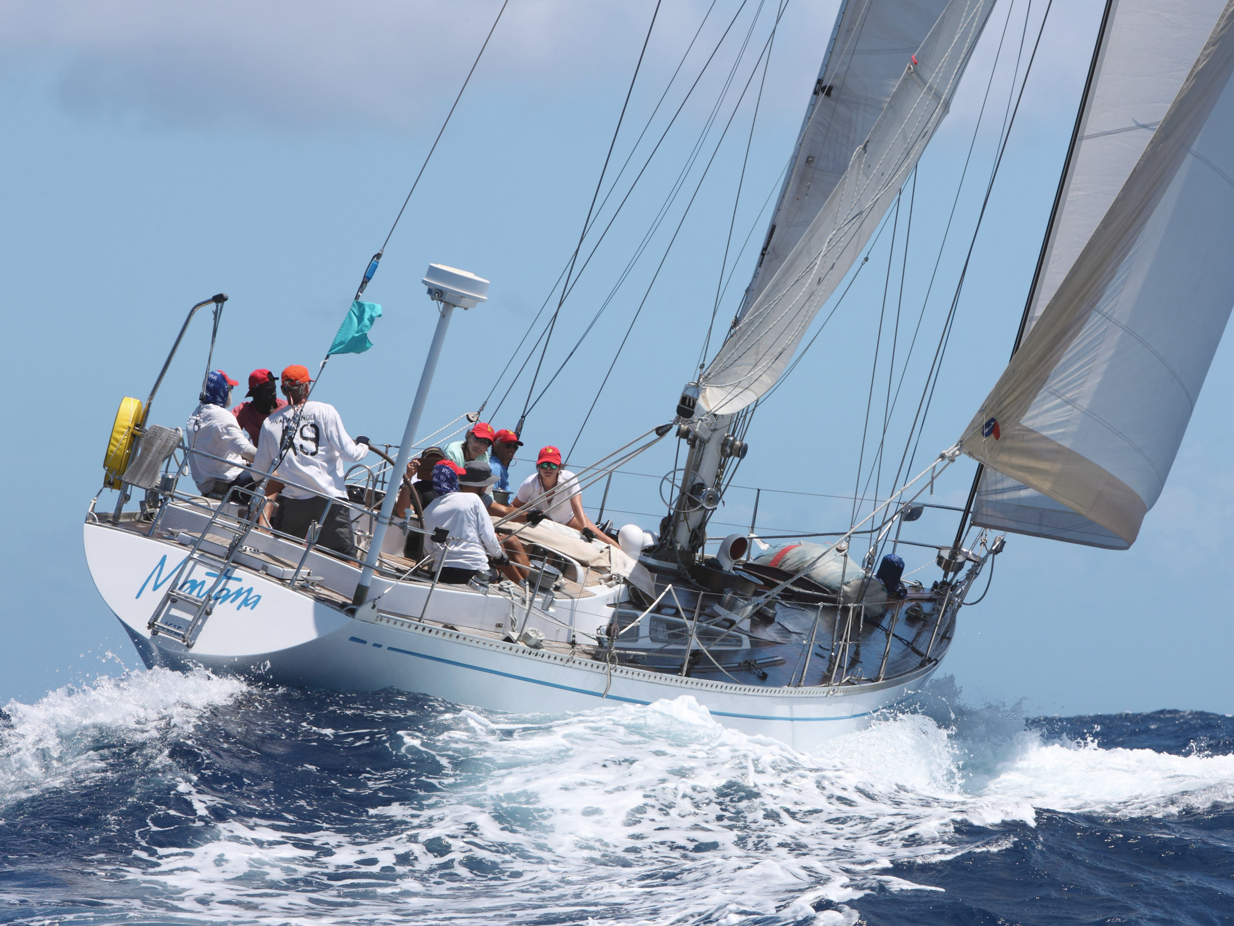 Swan 48 Montana, Yacht Racing Wallpaper, 2400x1800 HD Desktop