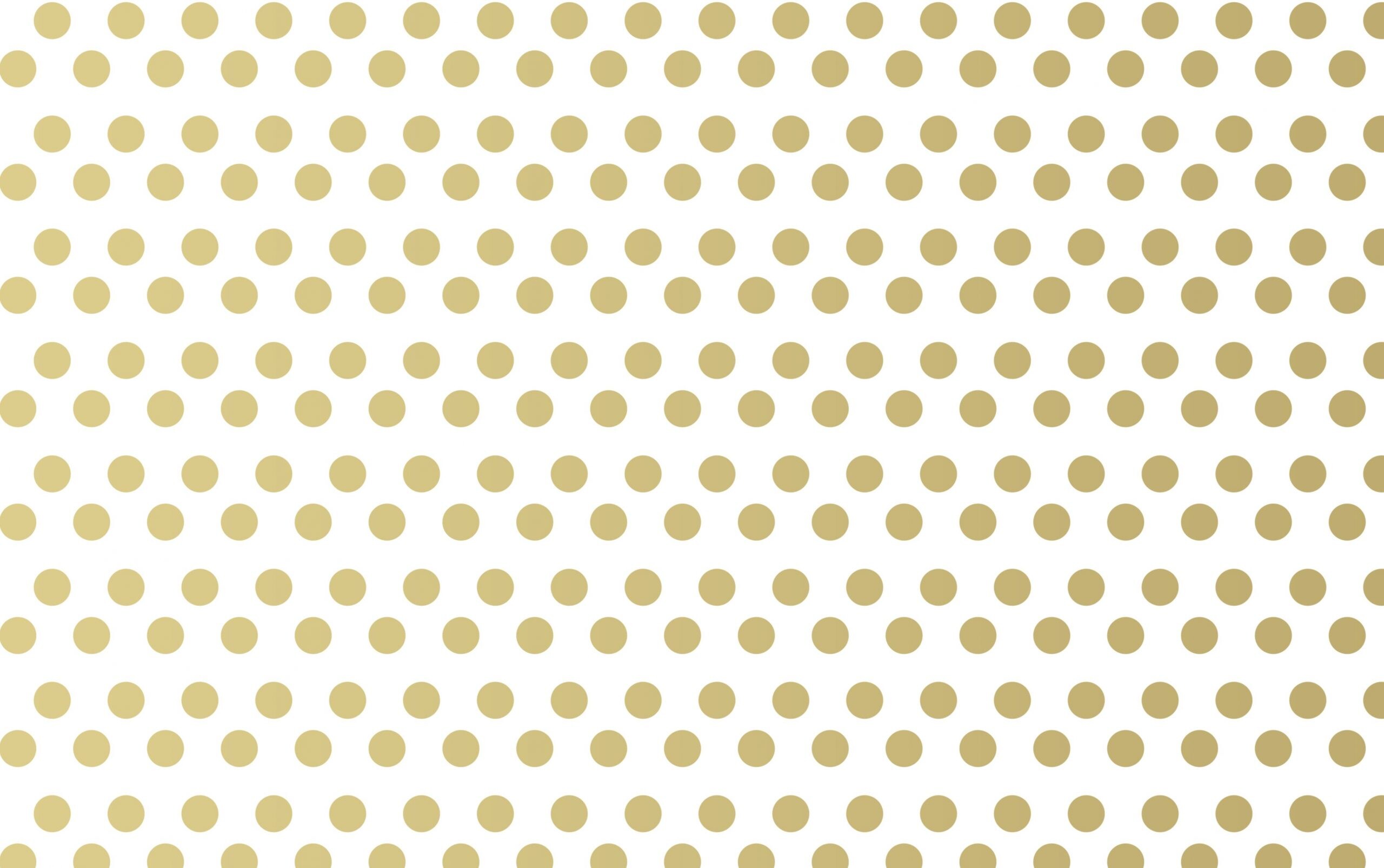 Gold Polka Dot, Polka dot background, Elegant design, Classic and timeless, 2560x1610 HD Desktop