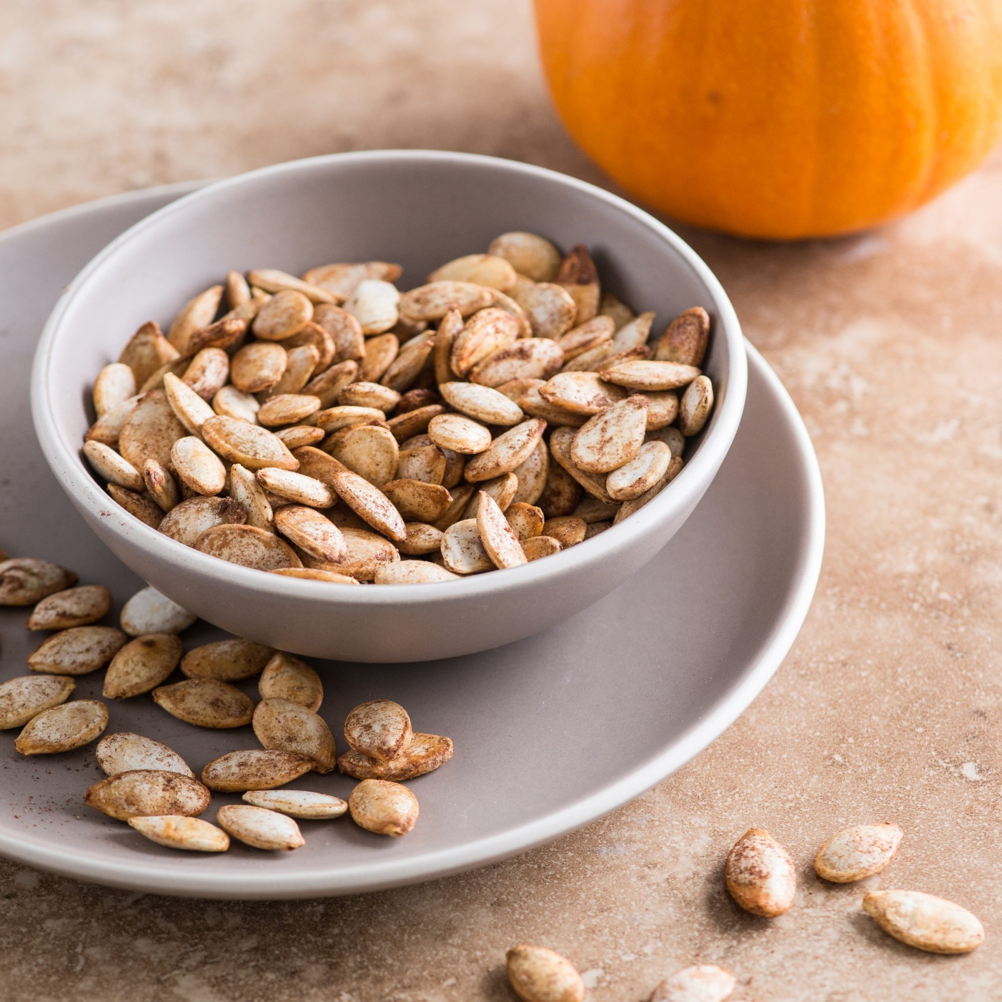 Pumpkin pie spice, Roasted seeds, Seasonal recipe, Festive treat, 2000x2000 HD Phone