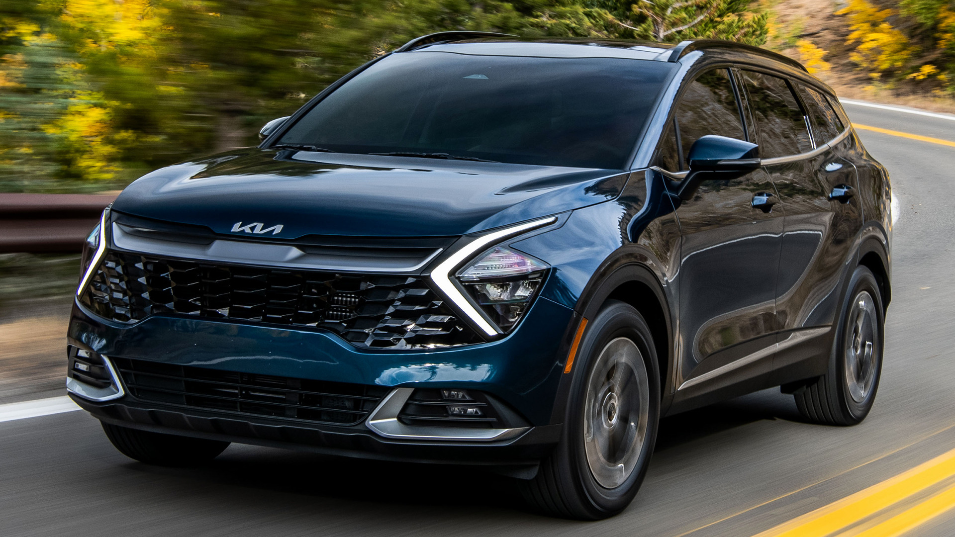 Kia Sportage, 2023 model, HEV version, US market, 1920x1080 Full HD Desktop