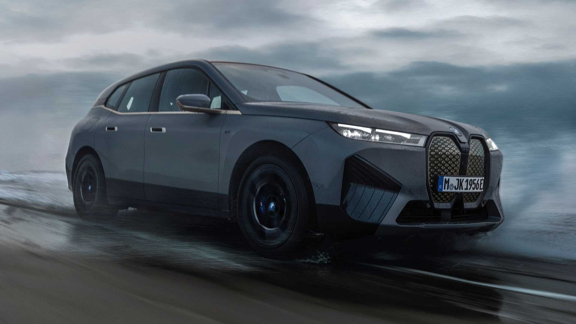 BMW iX, M60 super SUV, Electrifying power, Unmatched performance, 1920x1080 Full HD Desktop