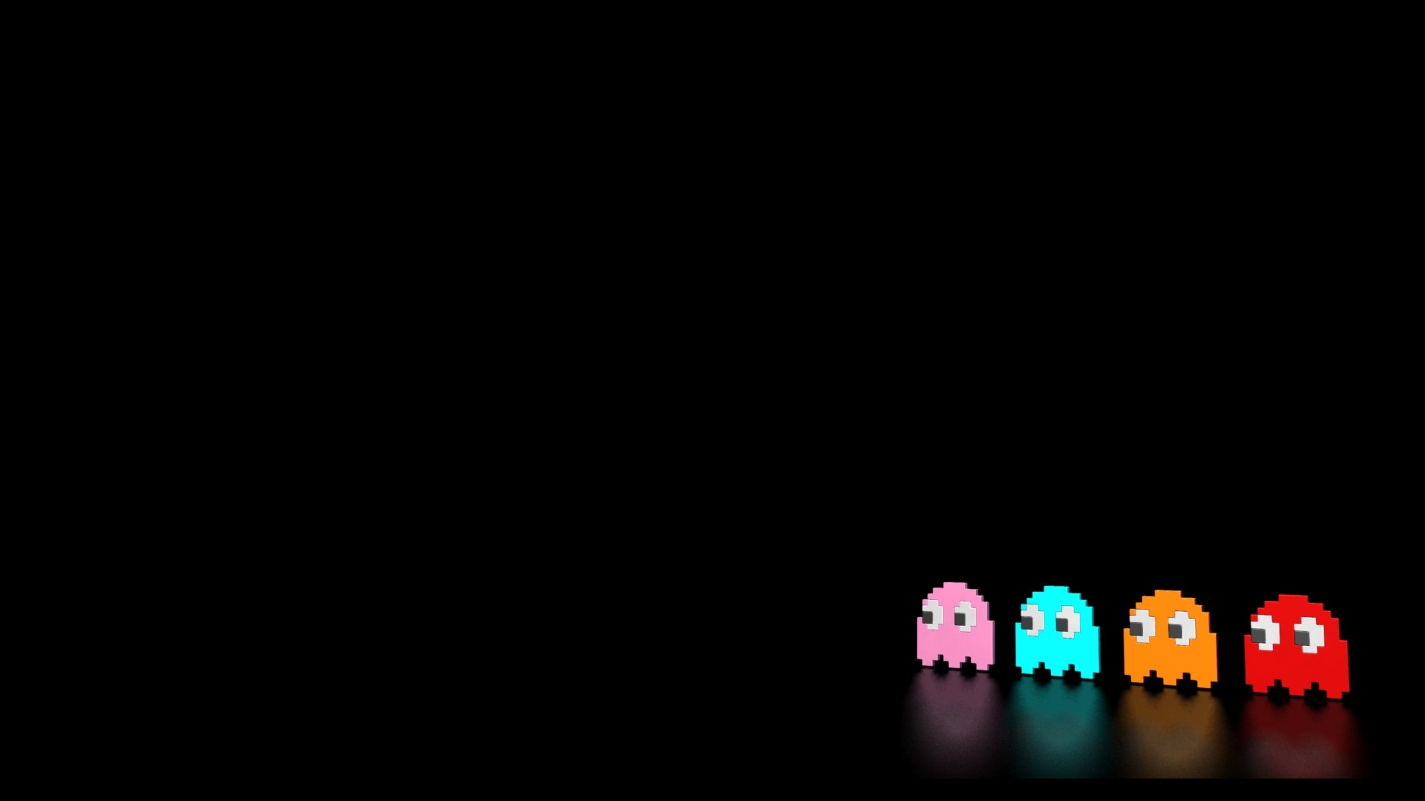 Ghosts, Pac-Man Wallpaper, 2850x1600 HD Desktop