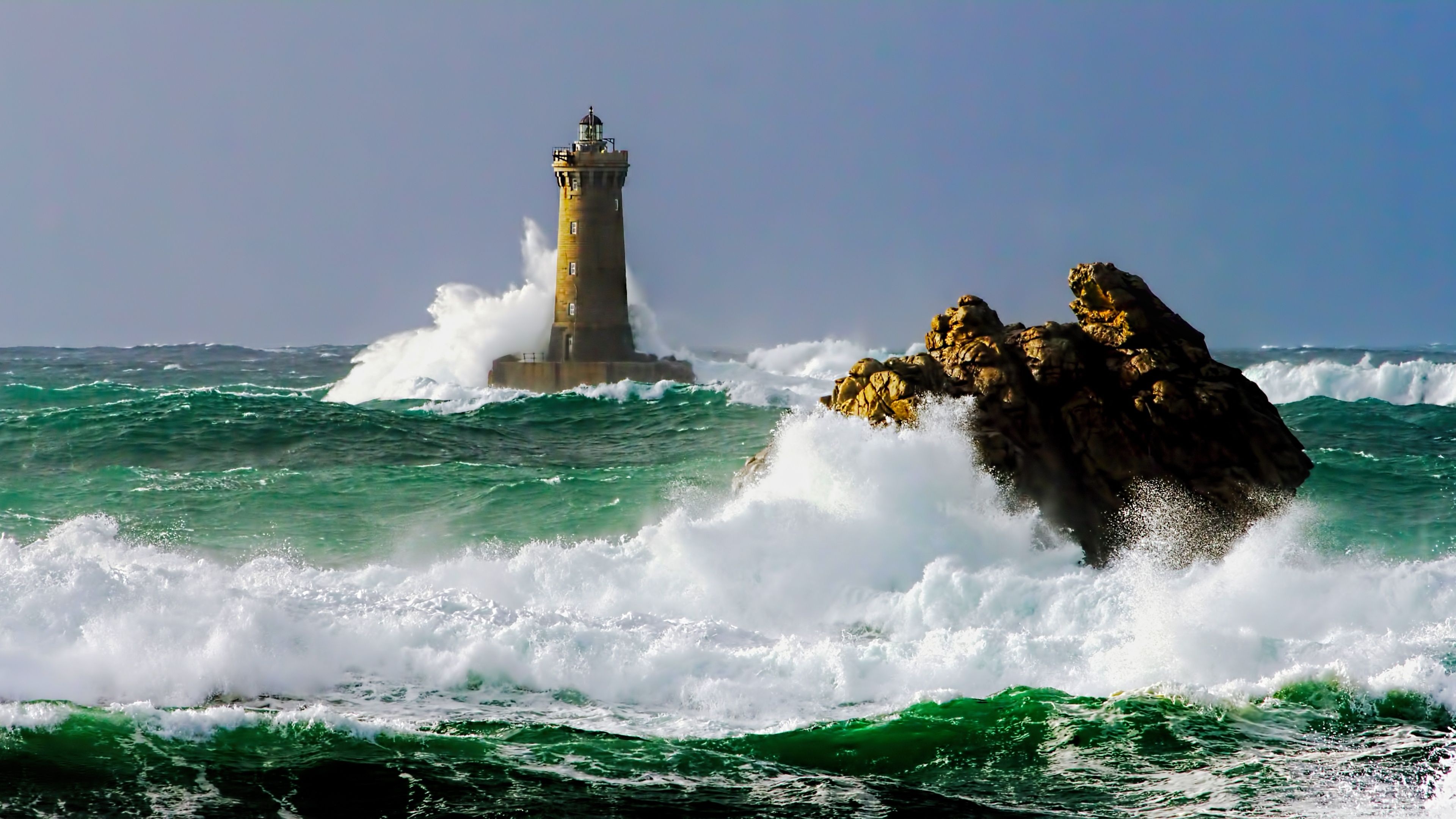 4K lighthouse, Premium backgrounds, Ultra HD, Breathtaking views, 3840x2160 4K Desktop
