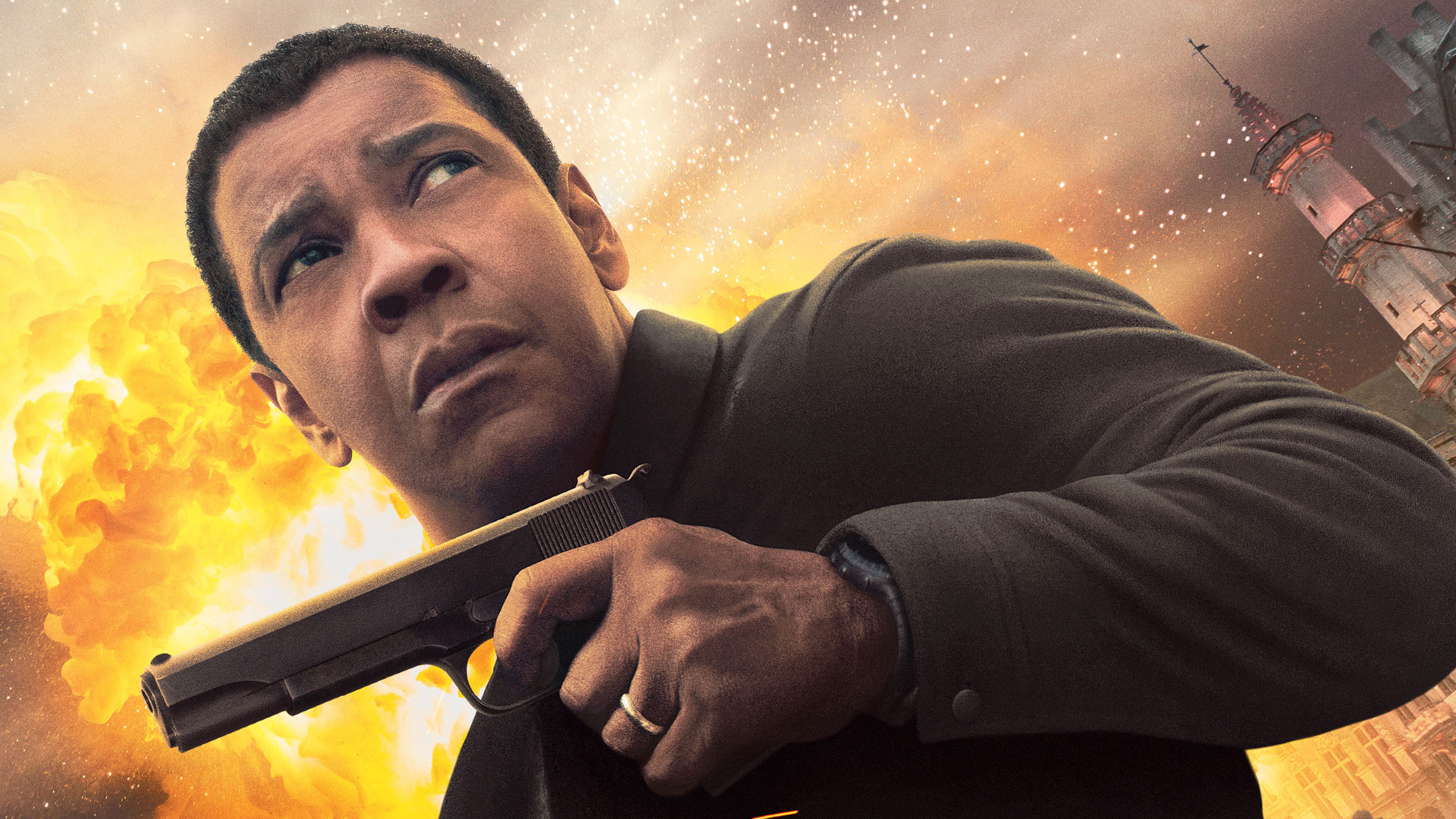 Denzel Washington, Equalizer 2, Movies 2018, Celeb, 2370x1330 HD Desktop