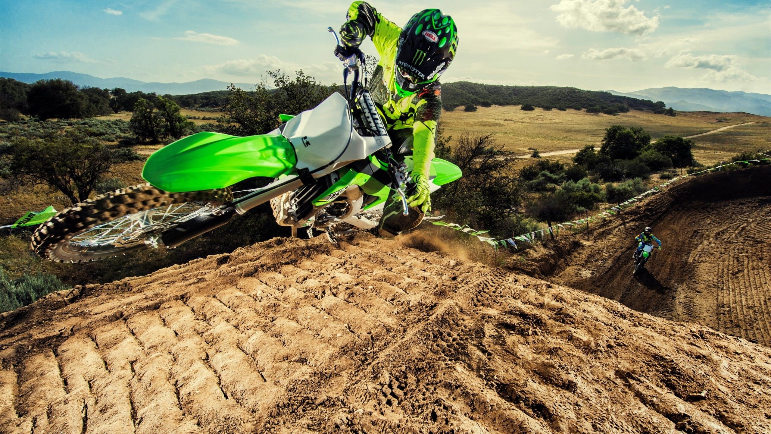 Kawasaki KX450, Auto racing, Powerful performance, Off-road thrill, 2560x1440 HD Desktop