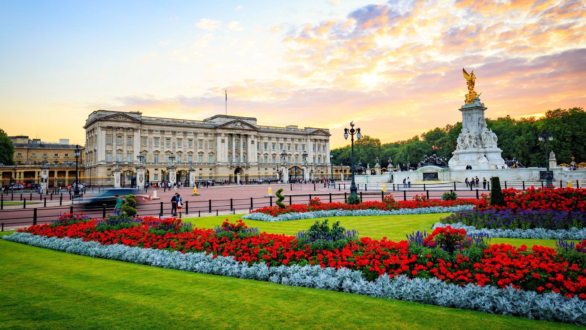 Buckingham Palace 4K wallpapers, Ultra HD pictures, Royal residence, British elegance, 1920x1080 Full HD Desktop