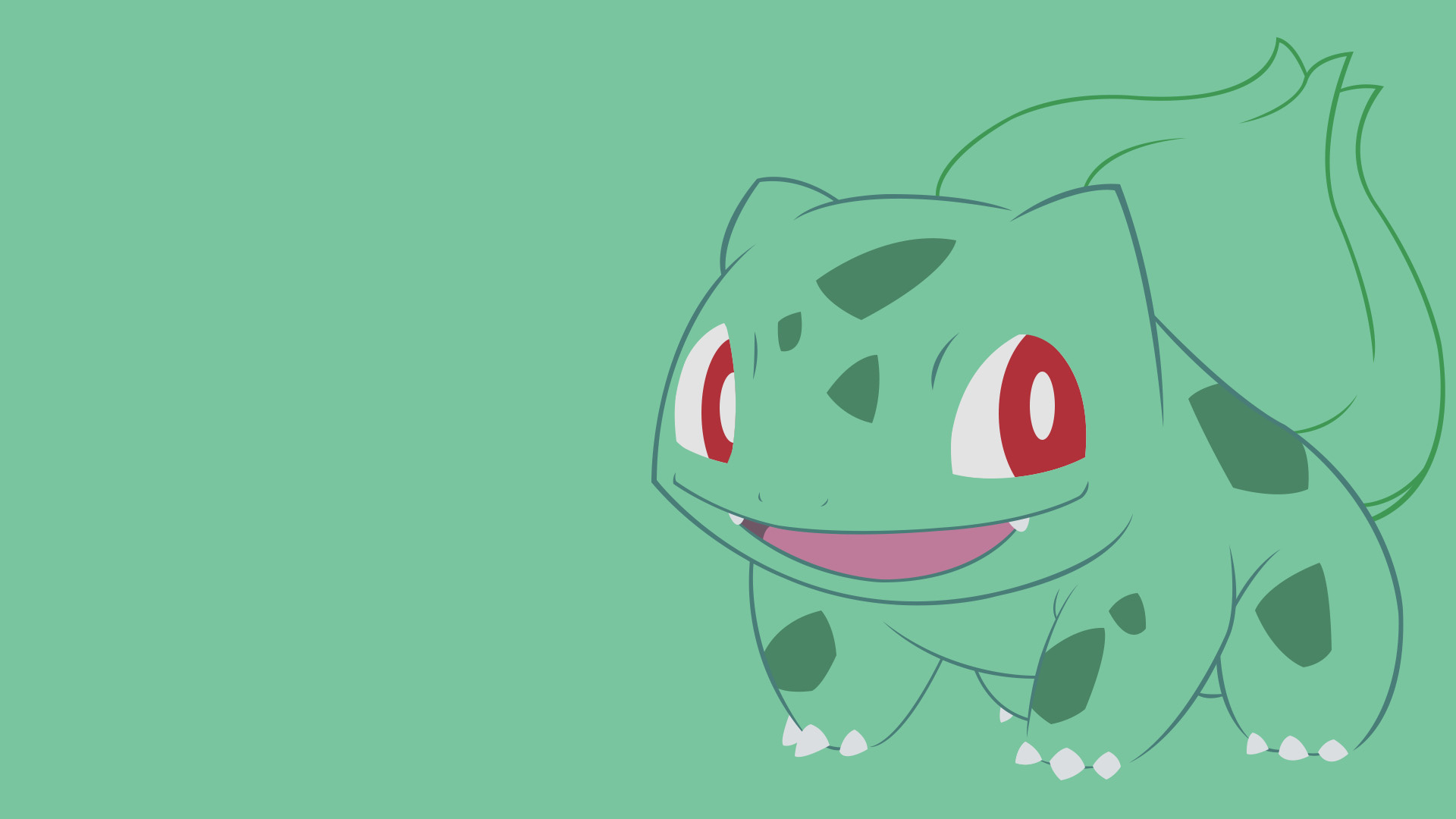 Bulbasaur Pokmon, Evolutionary charm, Grass-type powerhouses, Pokmon favorites, 1920x1080 Full HD Desktop