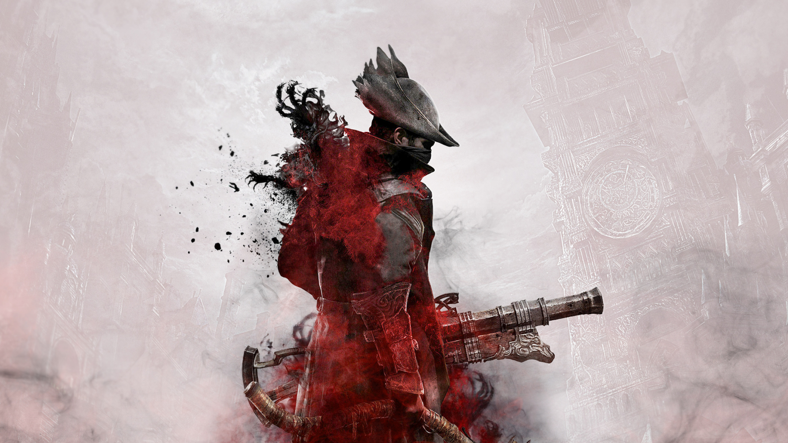 The Hunter, Hunter Blunderbuss, Astral Clocktower, HD Desktop wallpaper