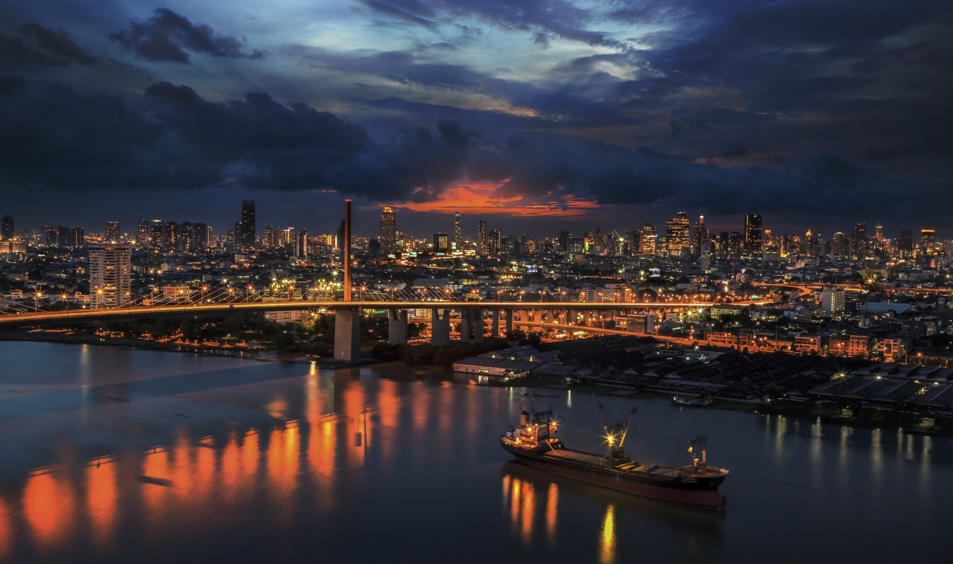 Bangkok Thailand, HD wallpaper, Stunning background, Captivating image, 3300x1960 HD Desktop