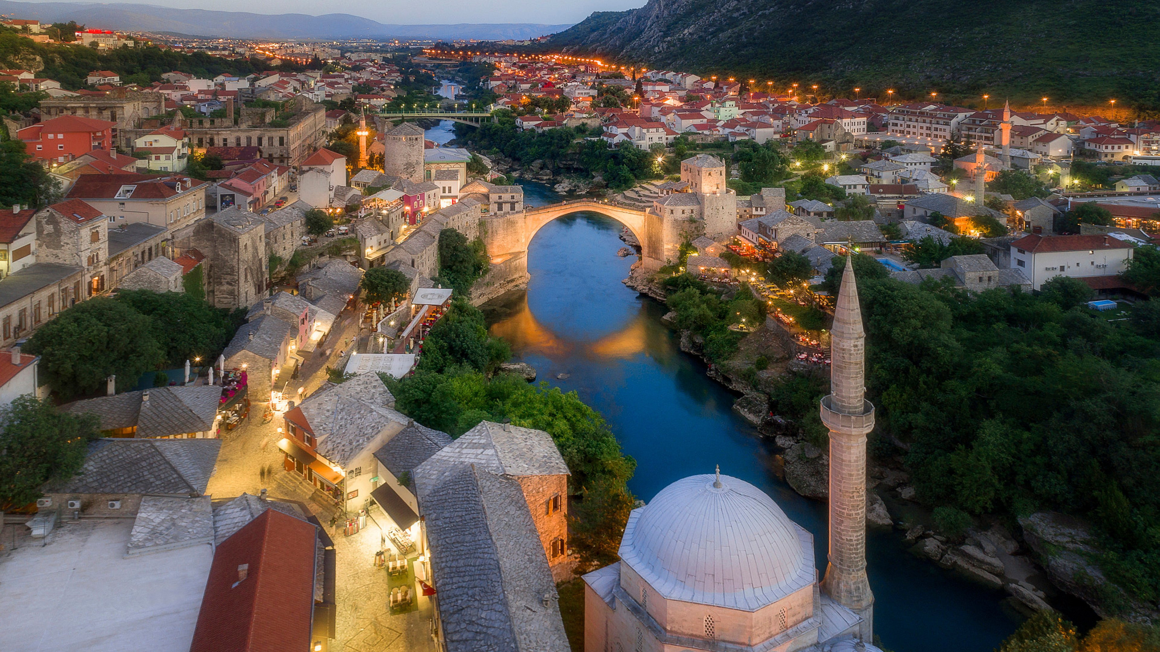 Bosnia and Herzegovina, Bridge wallpaper, Baltana, Iconic structure, 3840x2160 4K Desktop