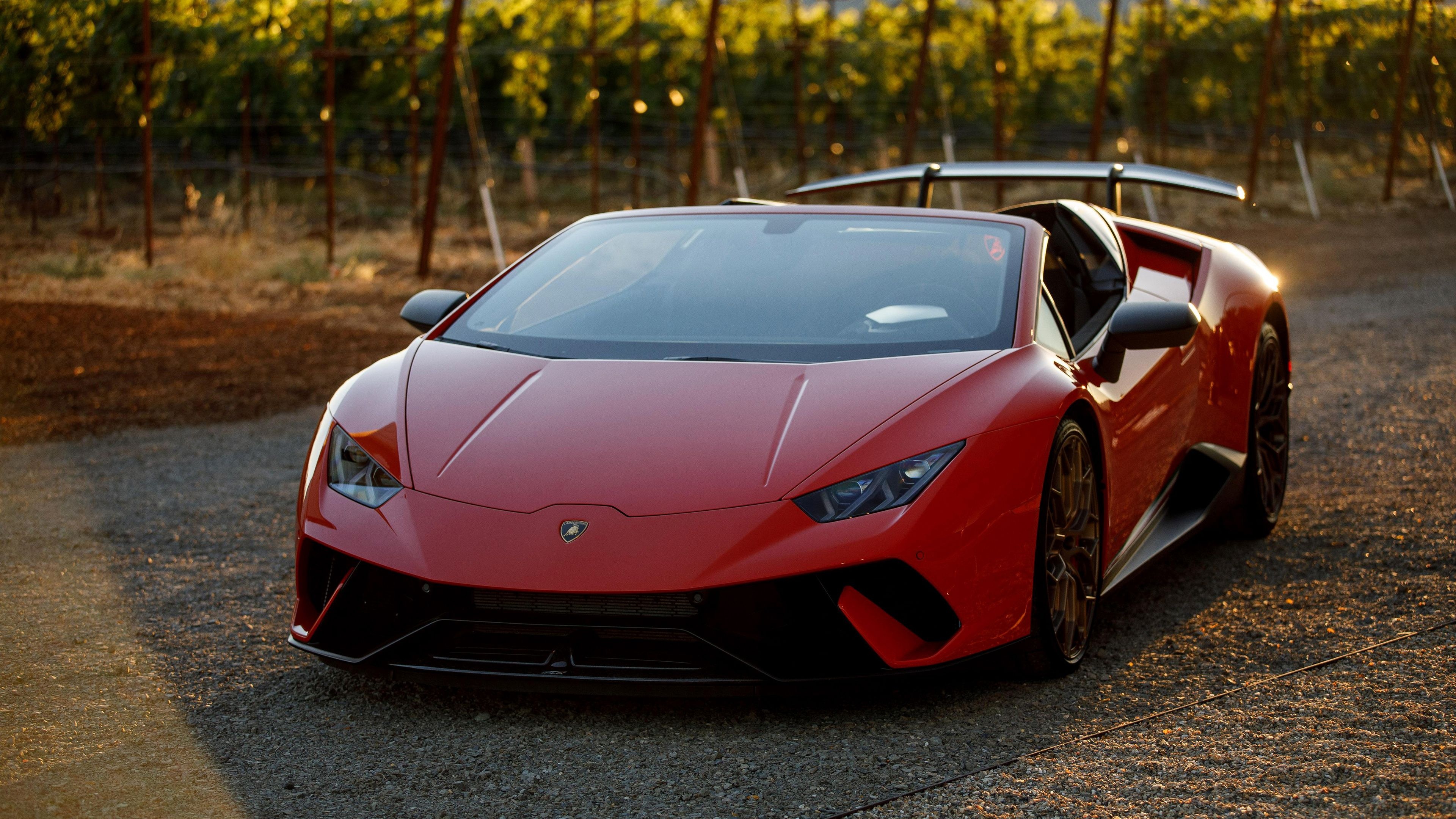 Spyder 2018, Lamborghini Huracan Wallpaper, 3840x2160 4K Desktop