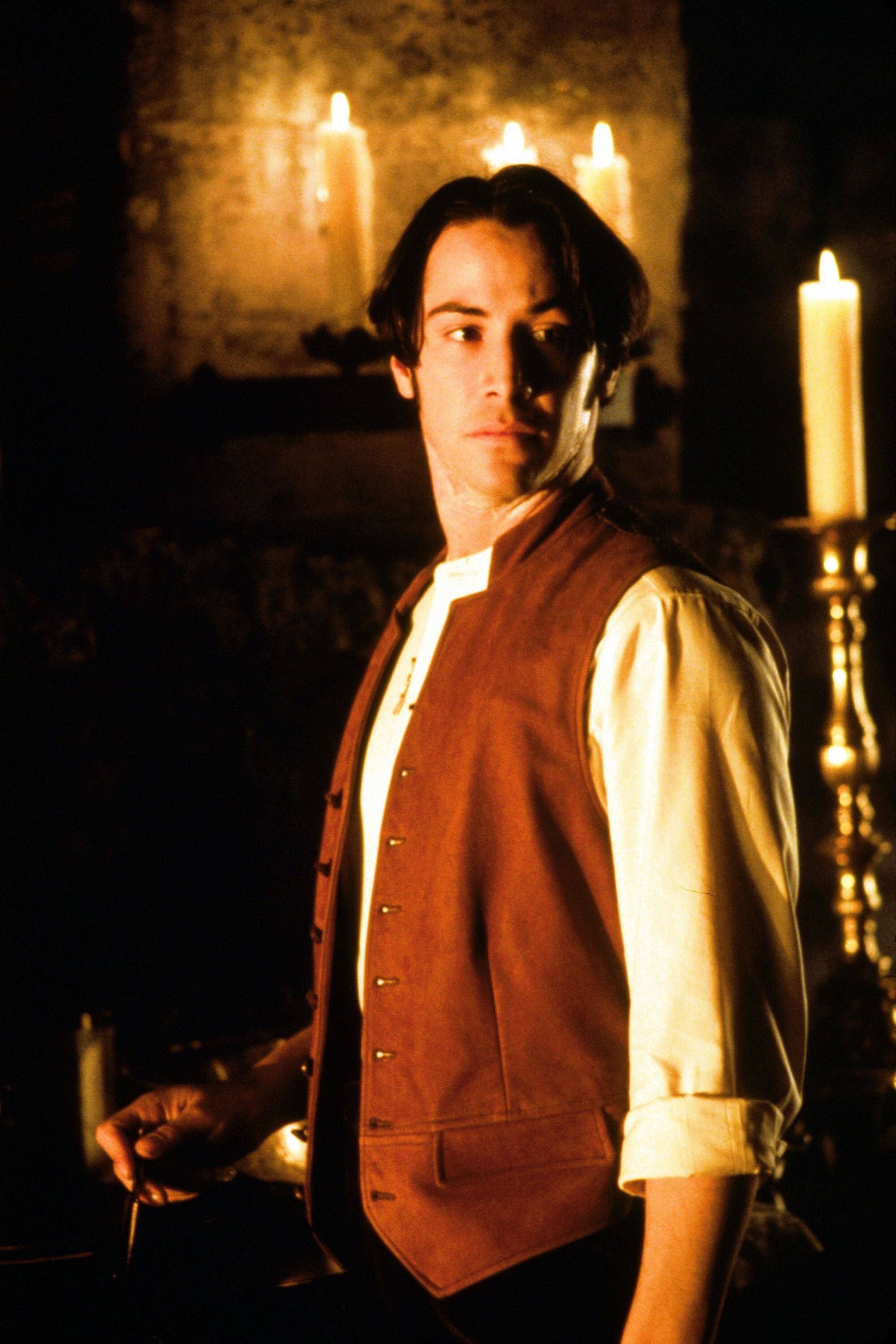 Keanu Reeves, Immortal vampire, Undead aristocrat, Captivating performance, 2000x3000 HD Phone