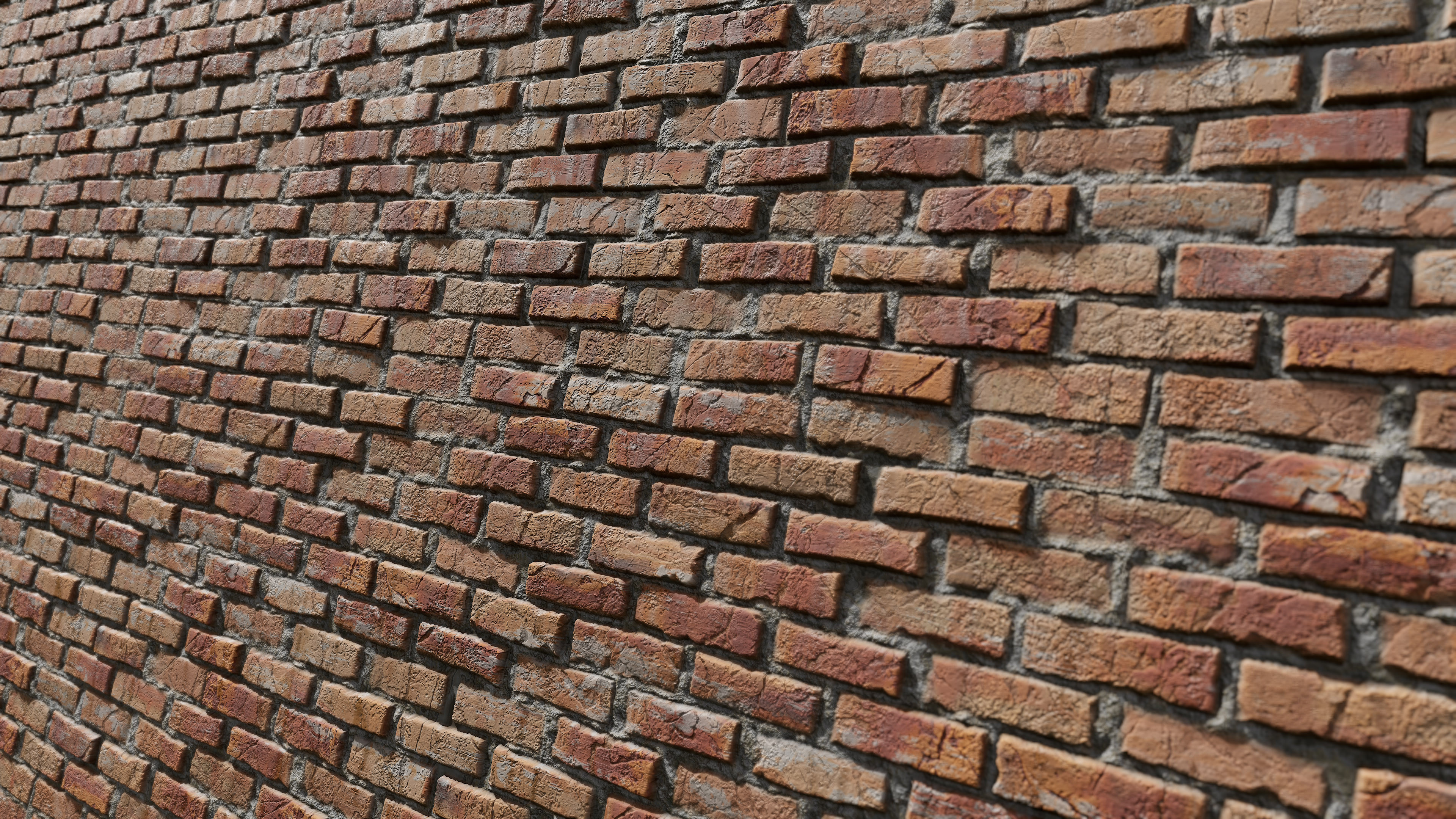 Environmental art, Sloppy brick, Unique style, Creative expression, 3840x2160 4K Desktop