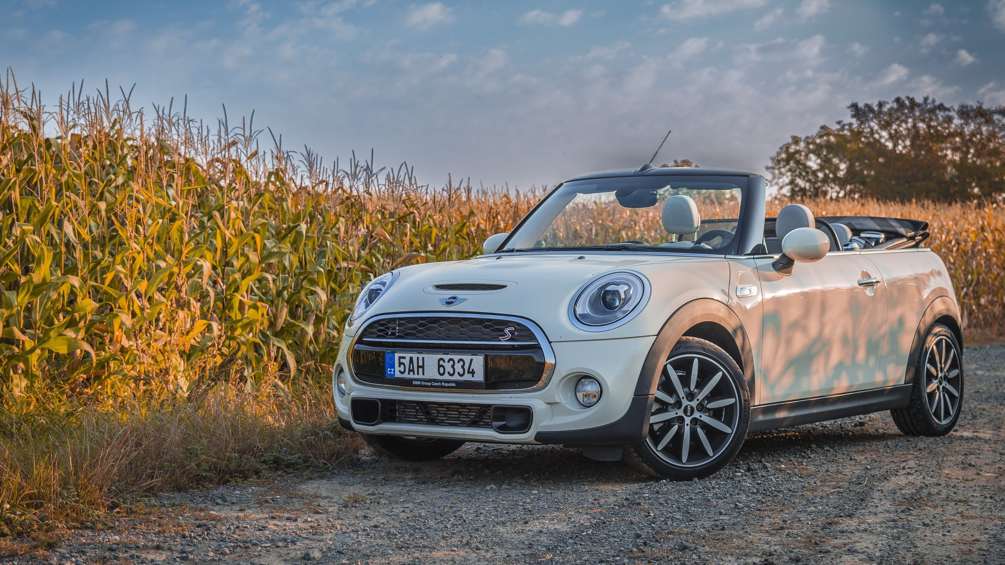 MINI Convertible car, 4K wallpaper, MINI Cooper, Convertible, 3840x2160 4K Desktop