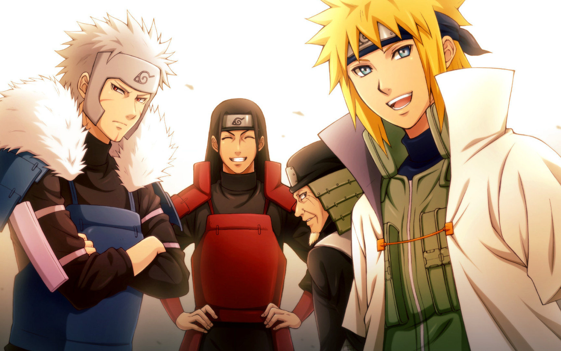 Minato Namikaze and Tobirama Senju, Hashirama Senju Wallpaper, 1920x1200 HD Desktop