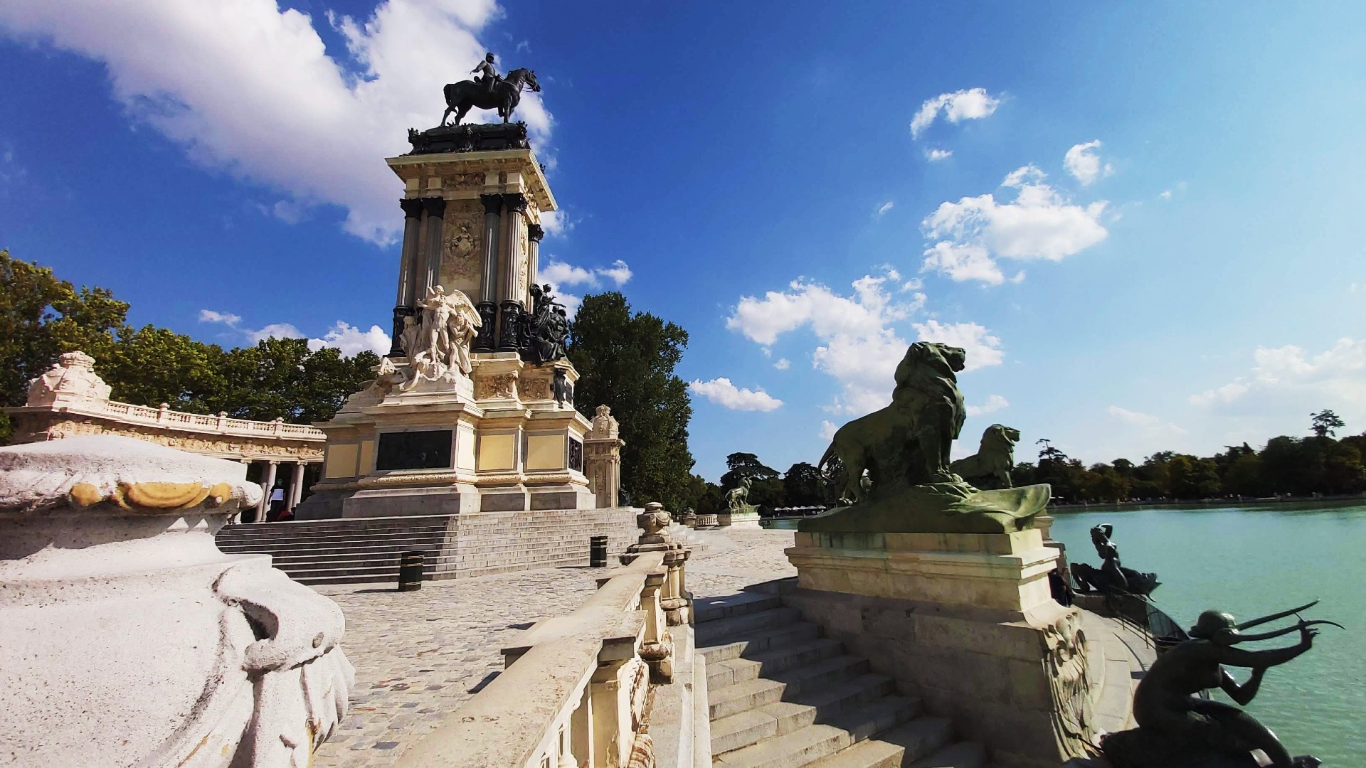 Monument to Alfonso XII, Madrid Wallpaper, 1920x1080 Full HD Desktop