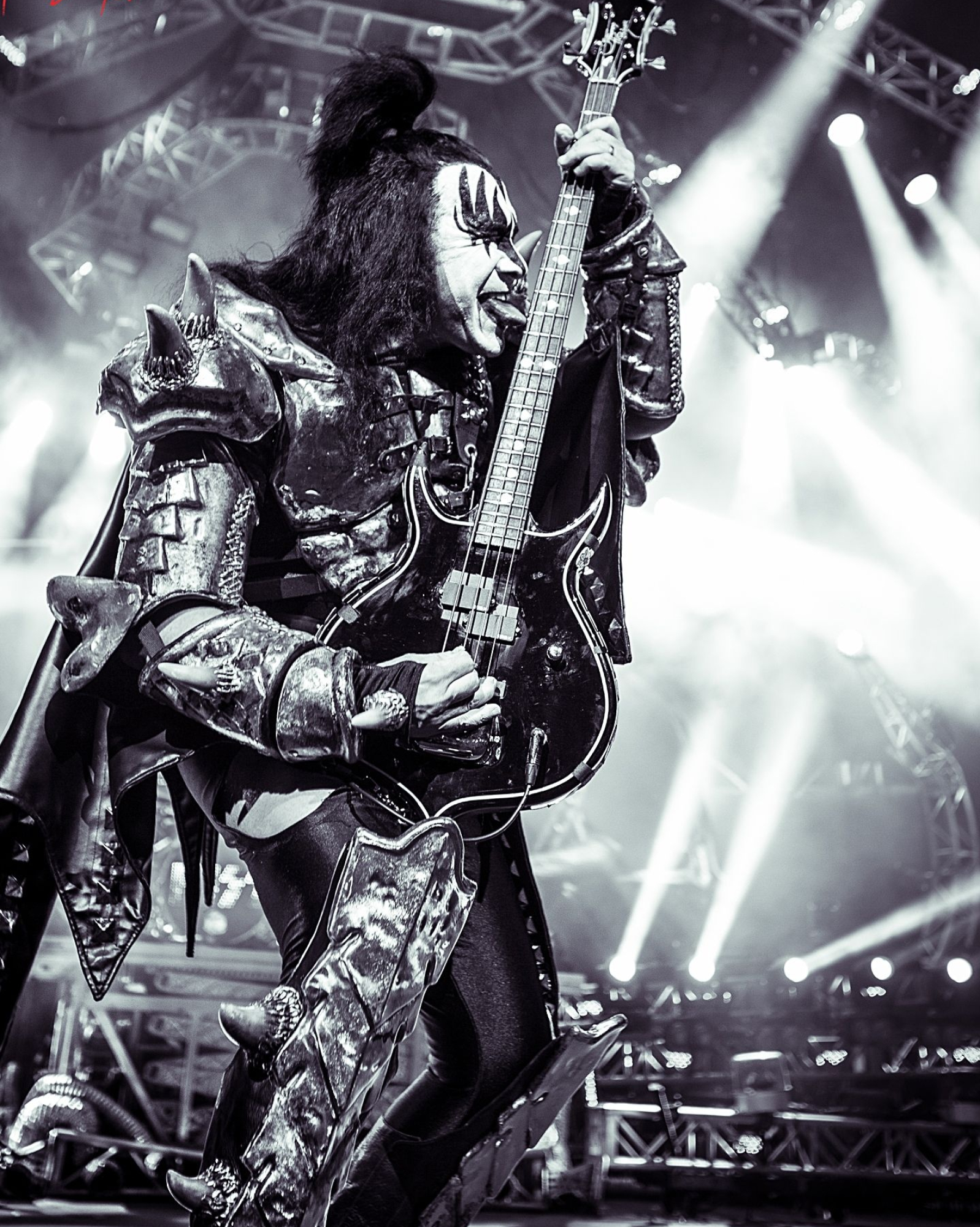 Gene Simmons, KISS band, Steve Ziegelmeyer, 1600x2000 HD Phone