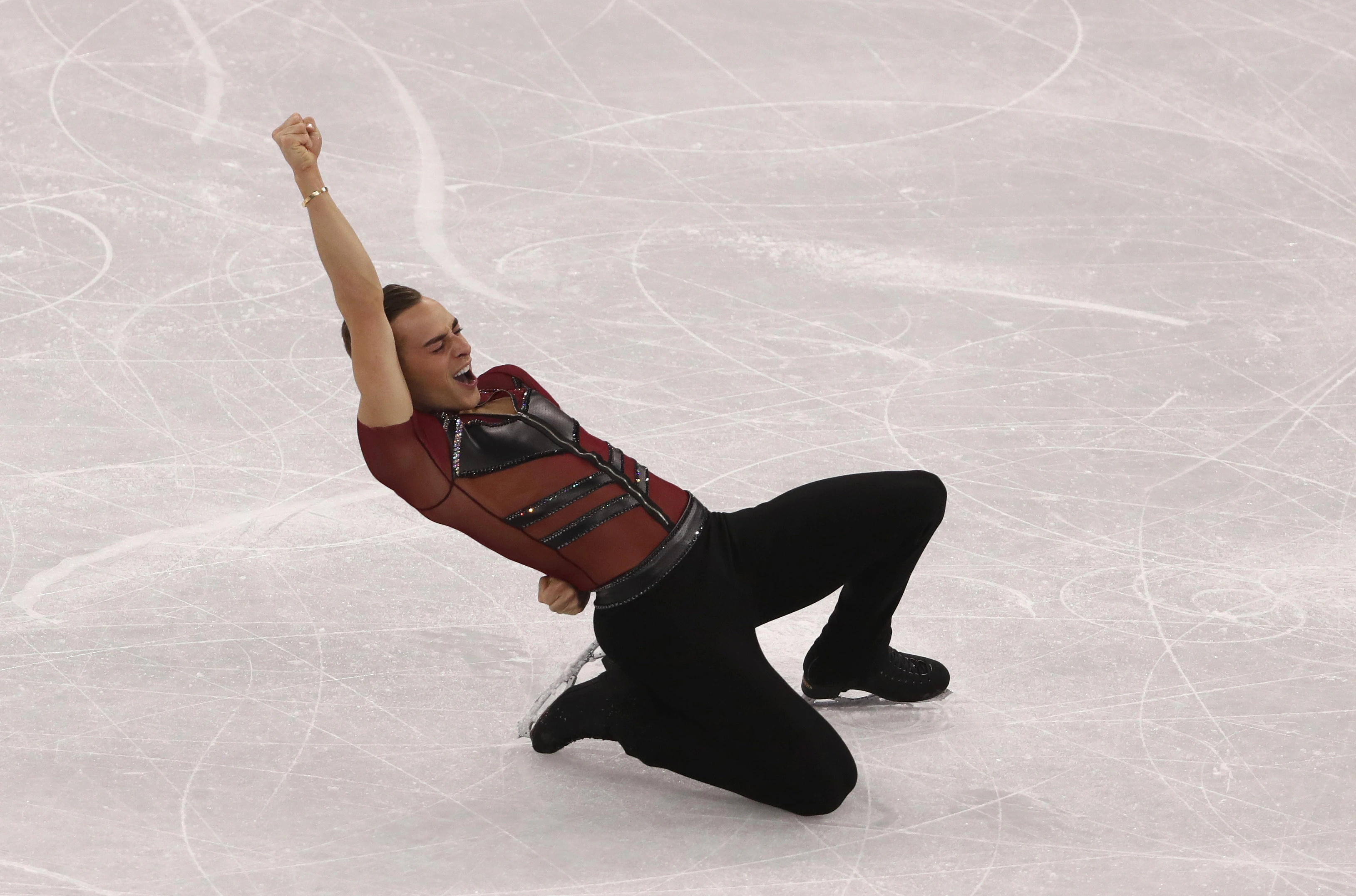 Adam Rippon, Single Skating Wallpaper, 3260x2160 HD Desktop