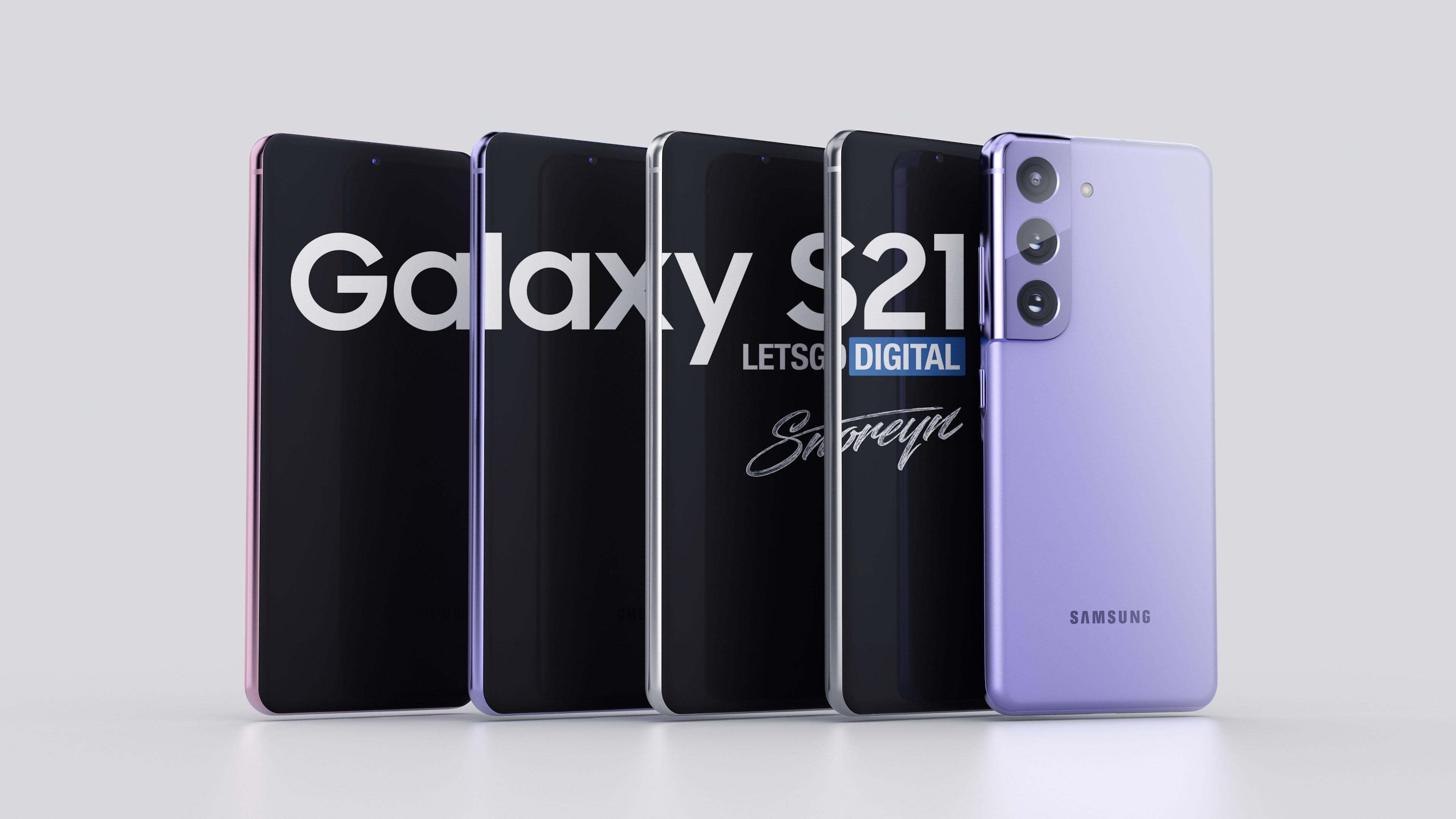 Samsung Galaxy S21, Full display, Stunning visuals, Impressive design, 3840x2160 4K Desktop