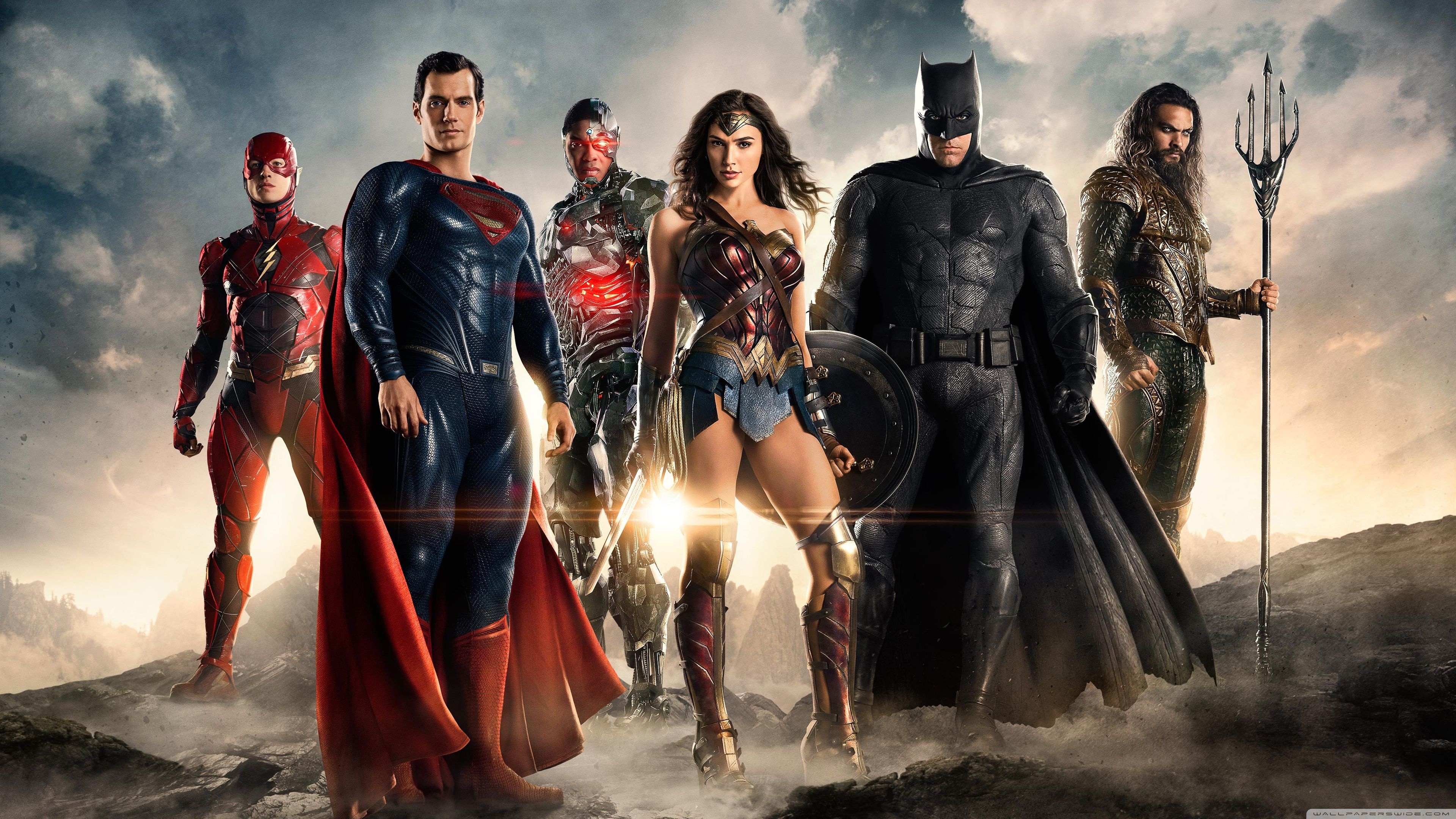 Zack Snyder's Justice League, Movie Poster Wallpaper, 3840x2160 4K Desktop