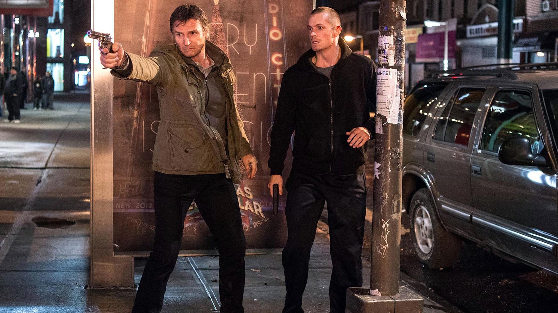 Run All Night, Thrilling action, Intense chase scenes, Crime drama, 1920x1080 Full HD Desktop