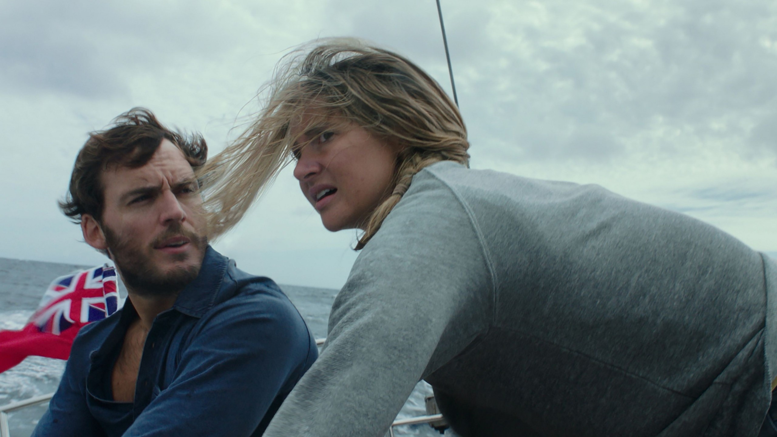 Adrift, Shailene Woodley, Sam Claflin, 4K movies, 2560x1440 HD Desktop