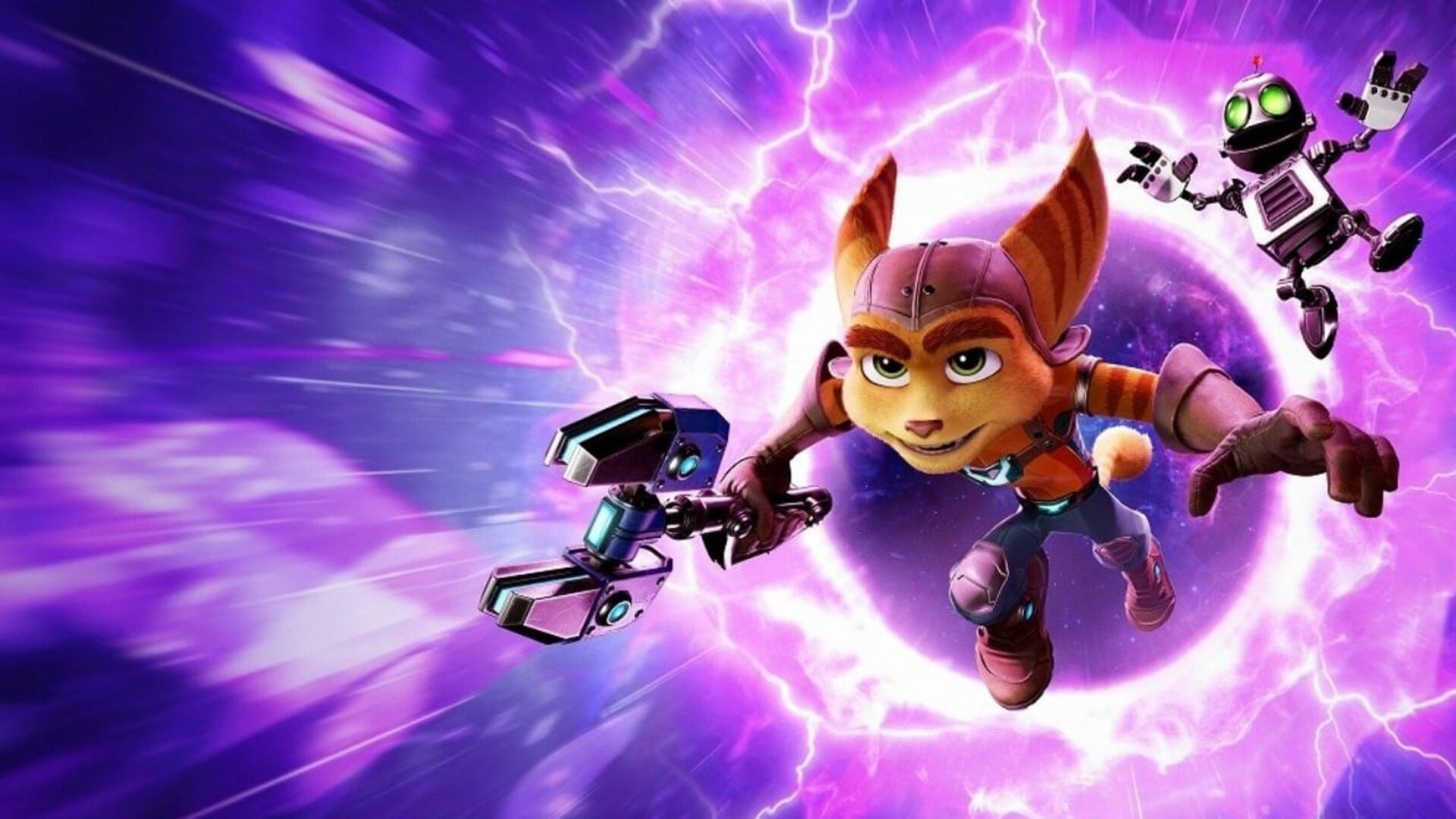 Free Ratchet and Clank wallpaper, Rift Apart edition, Gaming art, Wallpaper source, 1920x1080 Full HD Desktop